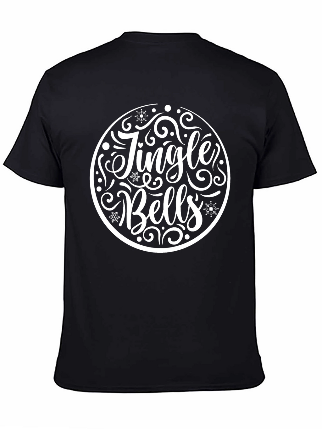 Jingle Bells Graphic Tee - Holiday Festive Shirt