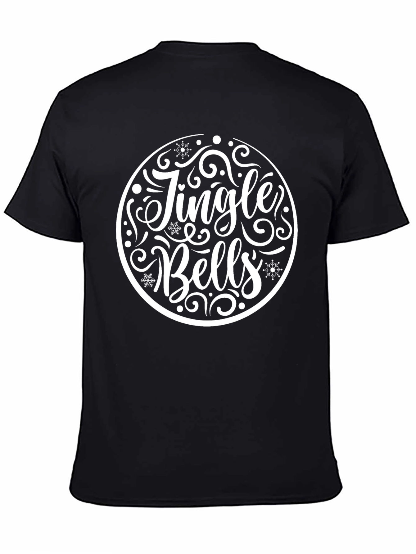 Jingle Bells Graphic Tee - Holiday Festive Shirt