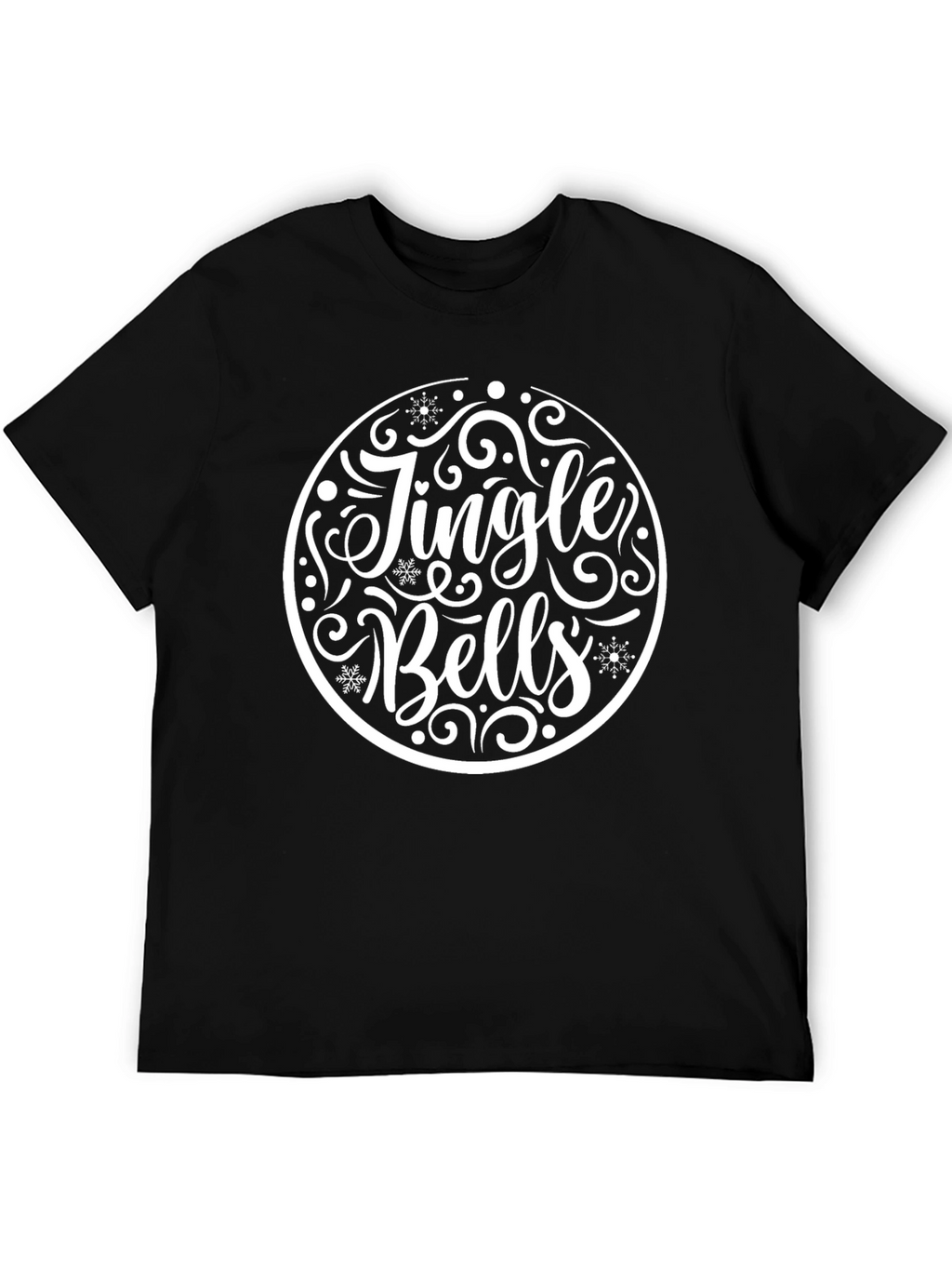 Jingle Bells Graphic Tee - Holiday Festive Shirt