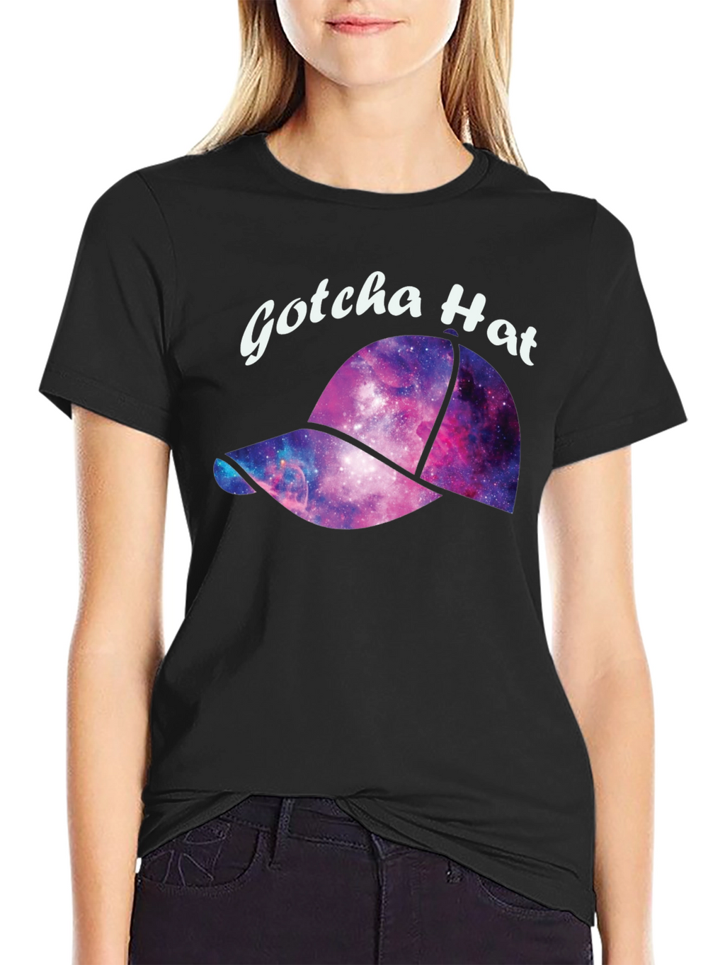 Gotcha Hat Galaxy T-Shirt