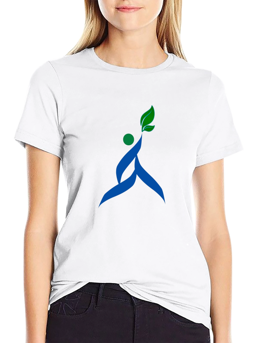Stylish Black T-Shirt with Unique Nature-Inspired Graphic