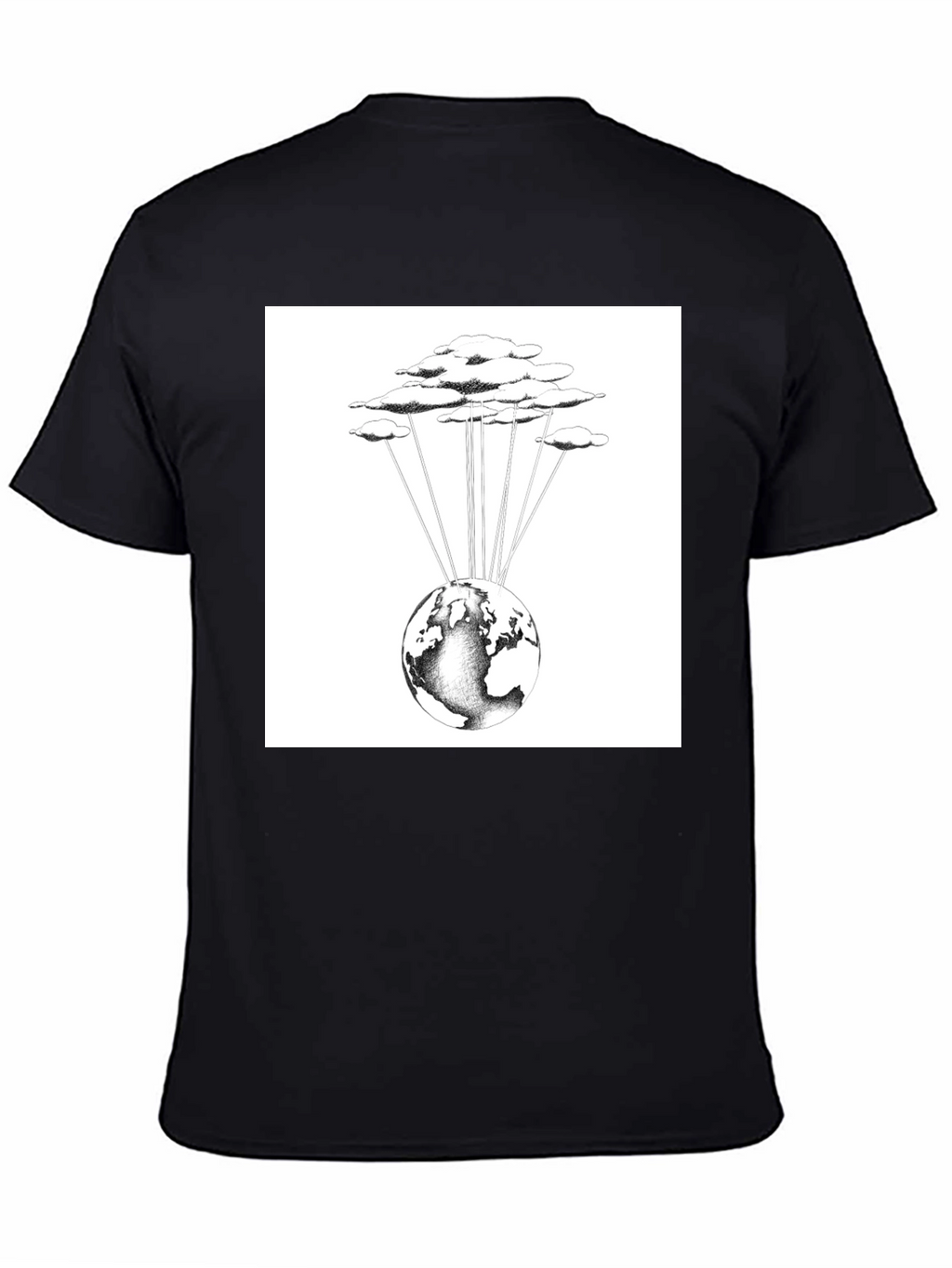 Cloud-Connected World Graphic Tee