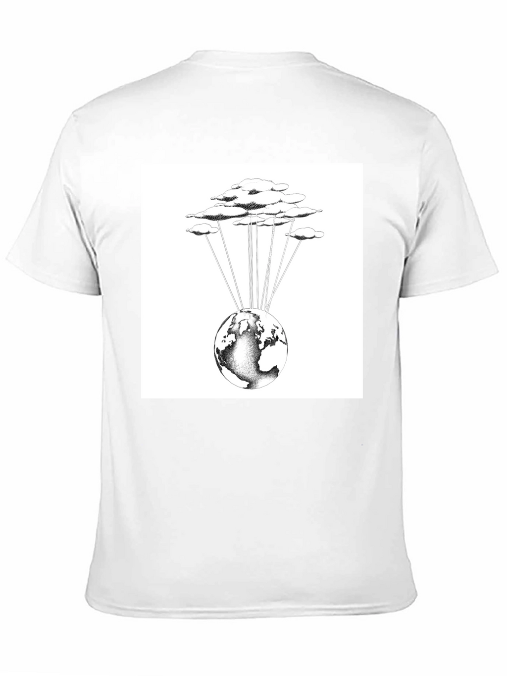 Cloud-Connected World Graphic Tee