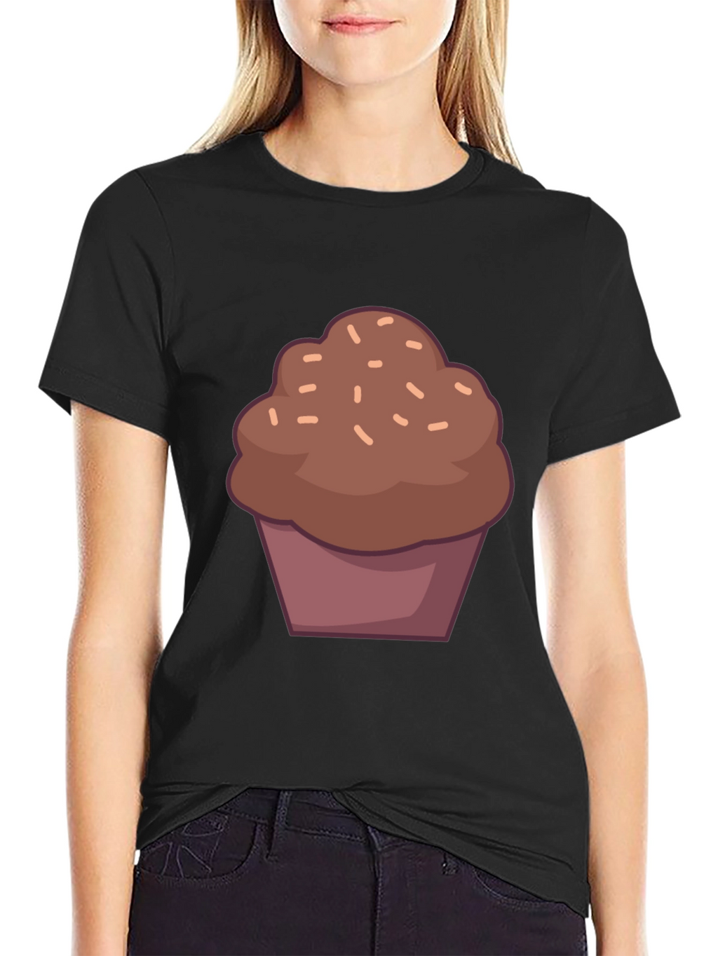 Chocolate Cupcake T-Shirt - Sweet Tooth Fashion