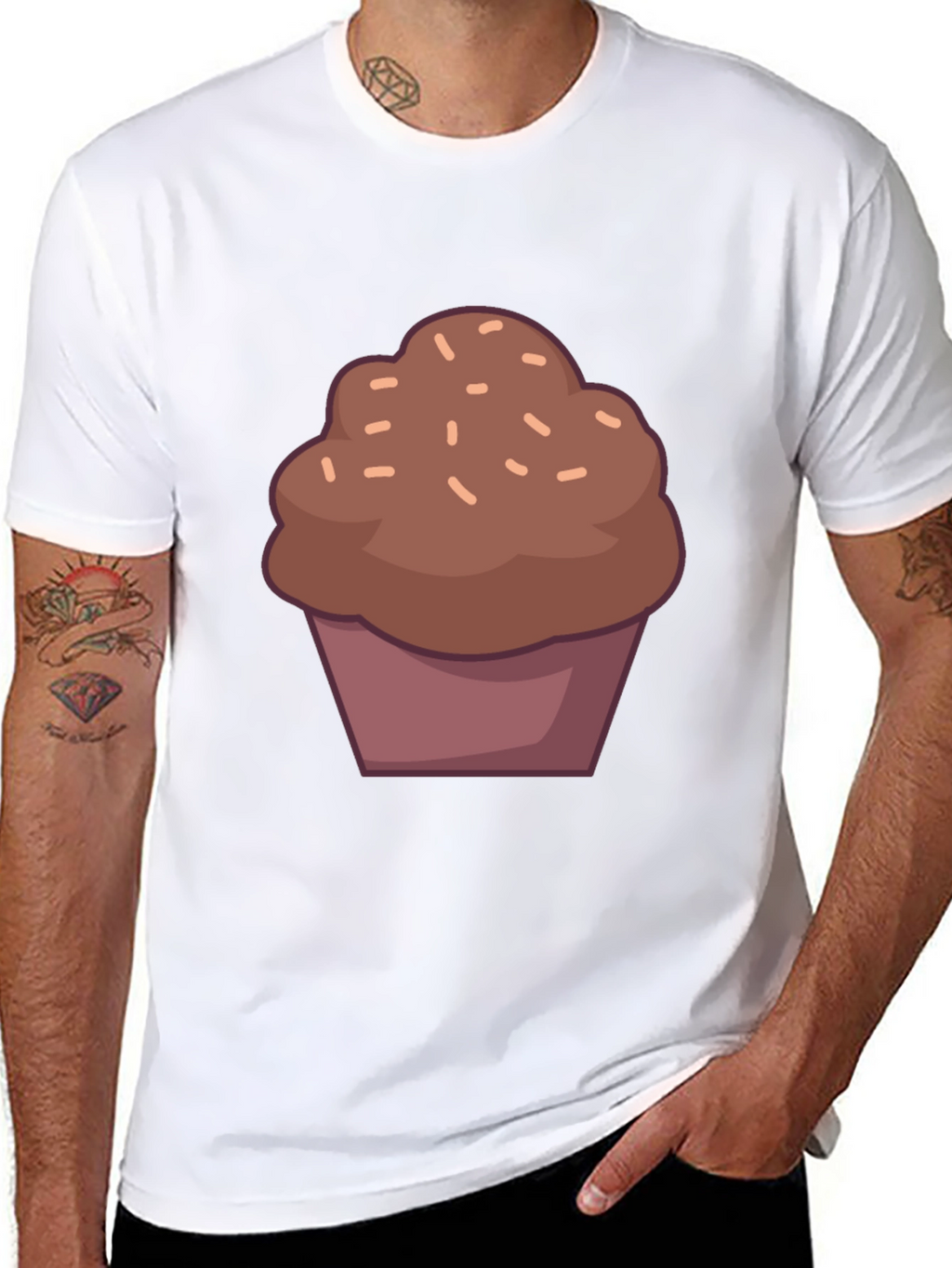Chocolate Cupcake T-Shirt - Sweet Tooth Fashion