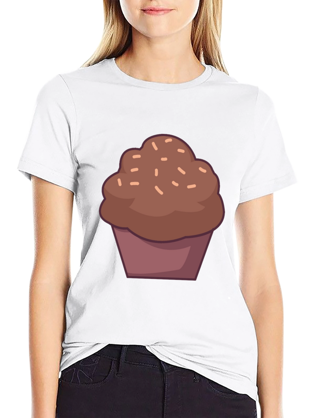 Chocolate Cupcake T-Shirt - Sweet Tooth Fashion