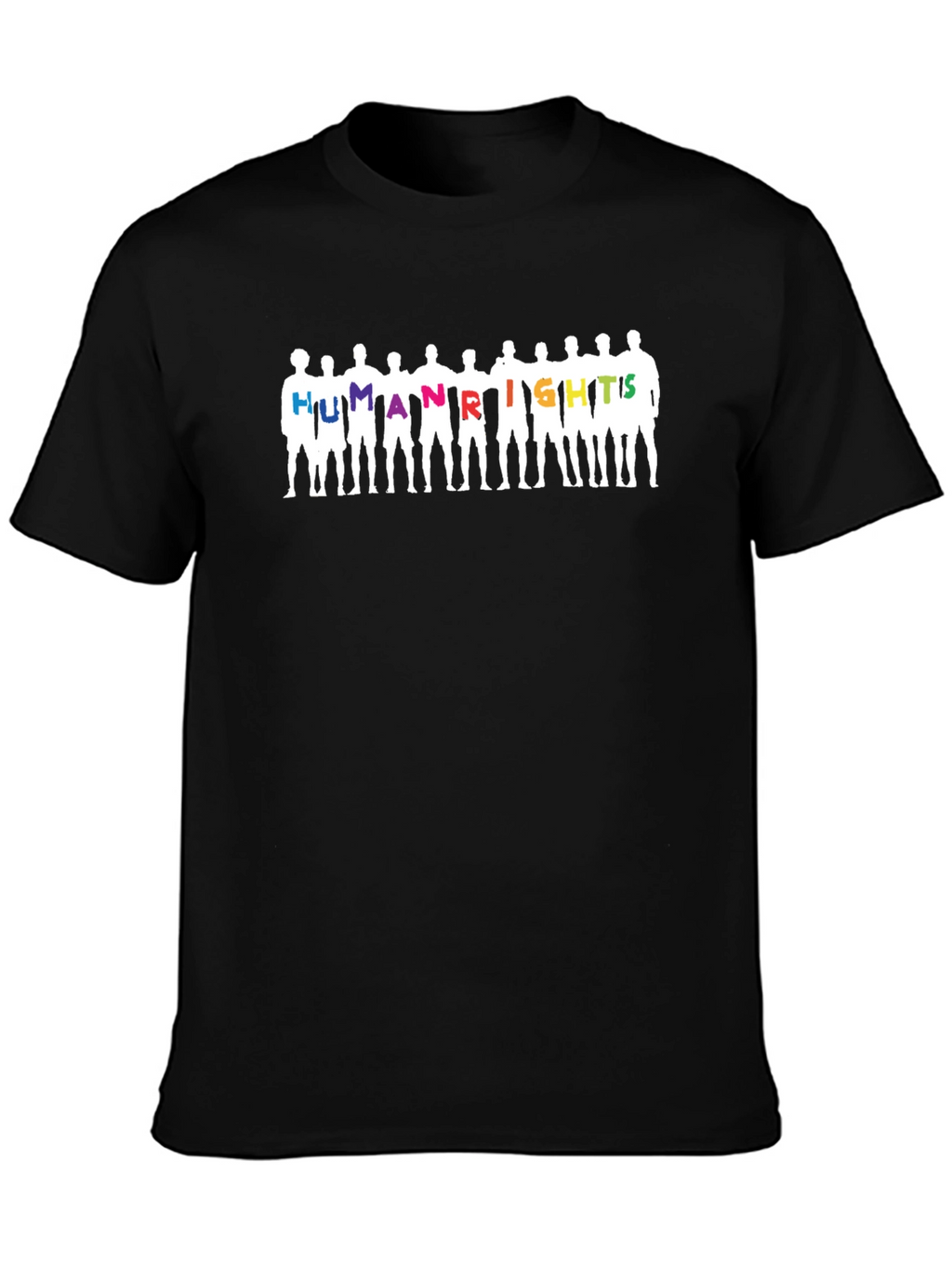 Human Rights Graphic Tee - Black