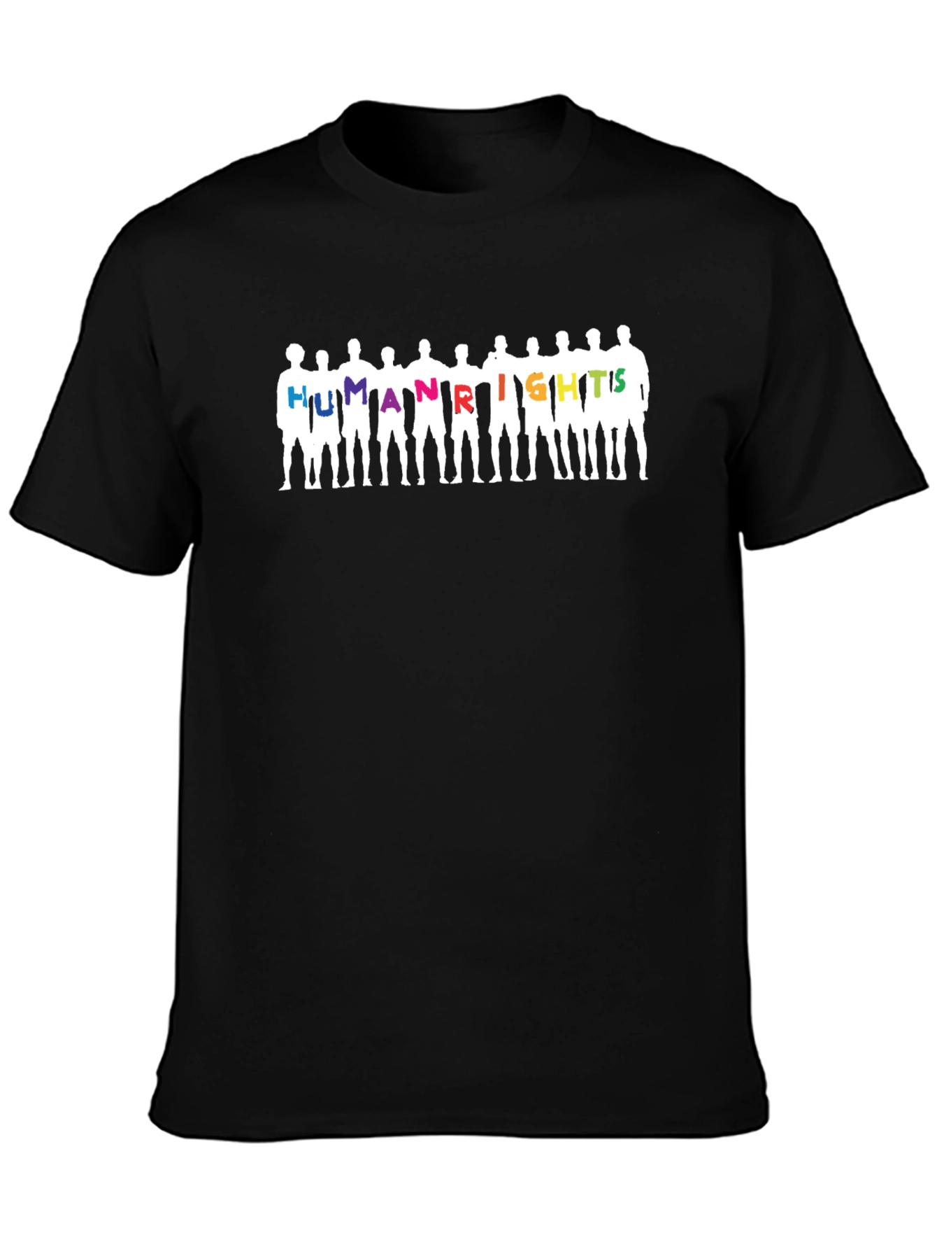 Human Rights Graphic Tee - Black