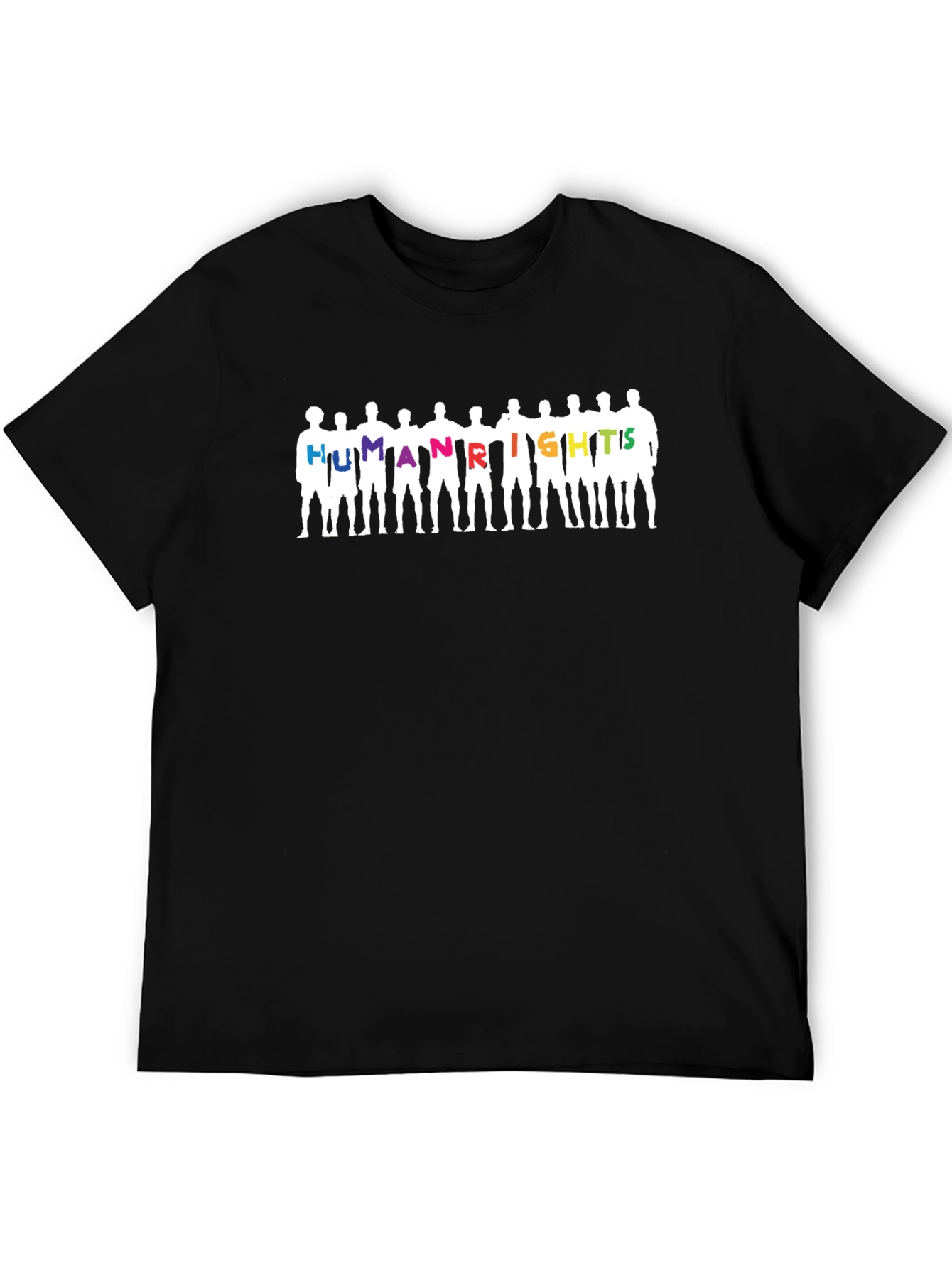 Human Rights Graphic Tee - Black