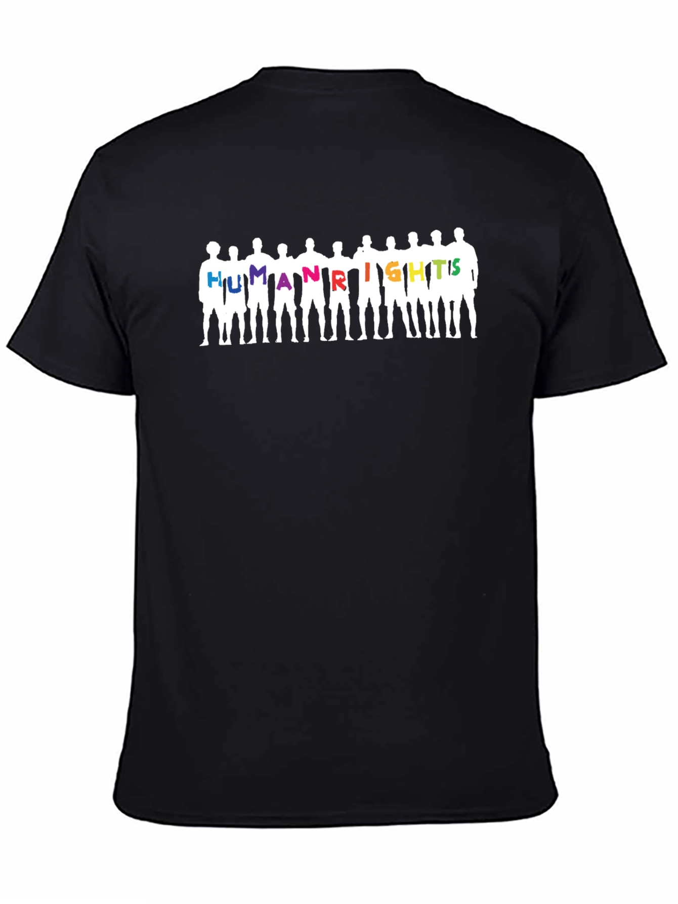 Human Rights Graphic Tee - Black