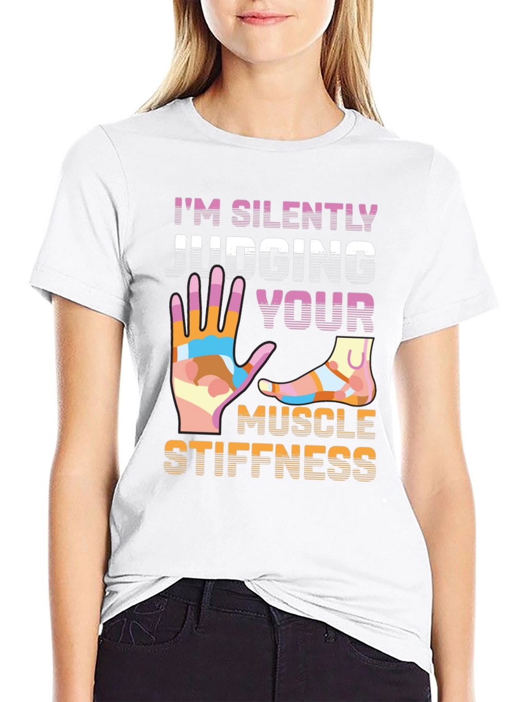 Funny Muscle Stiffness T-Shirt for Massage Therapists