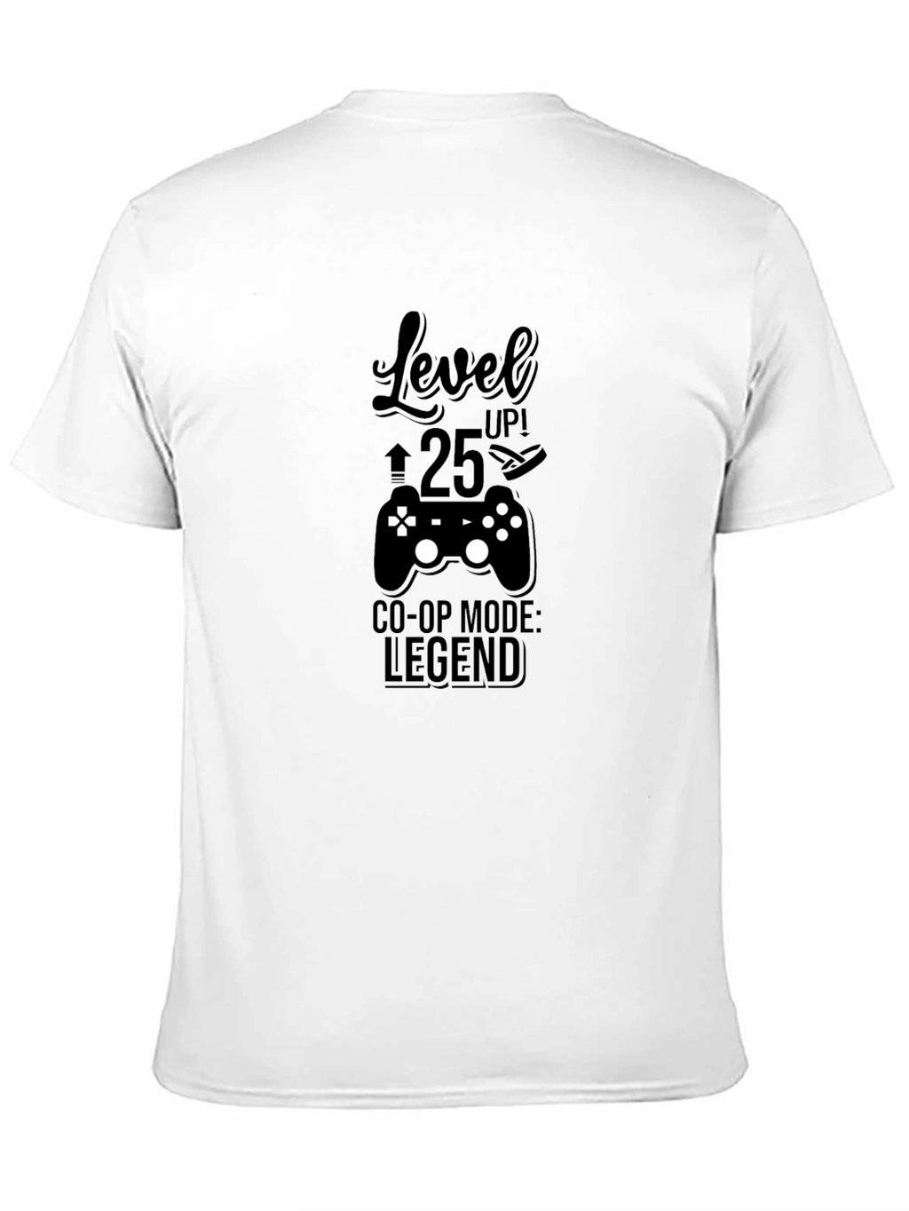 Level Up 25 Co-Op Legend Black T-Shirt