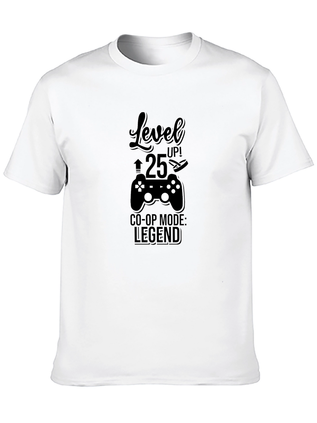 Level Up 25 Co-Op Legend Black T-Shirt