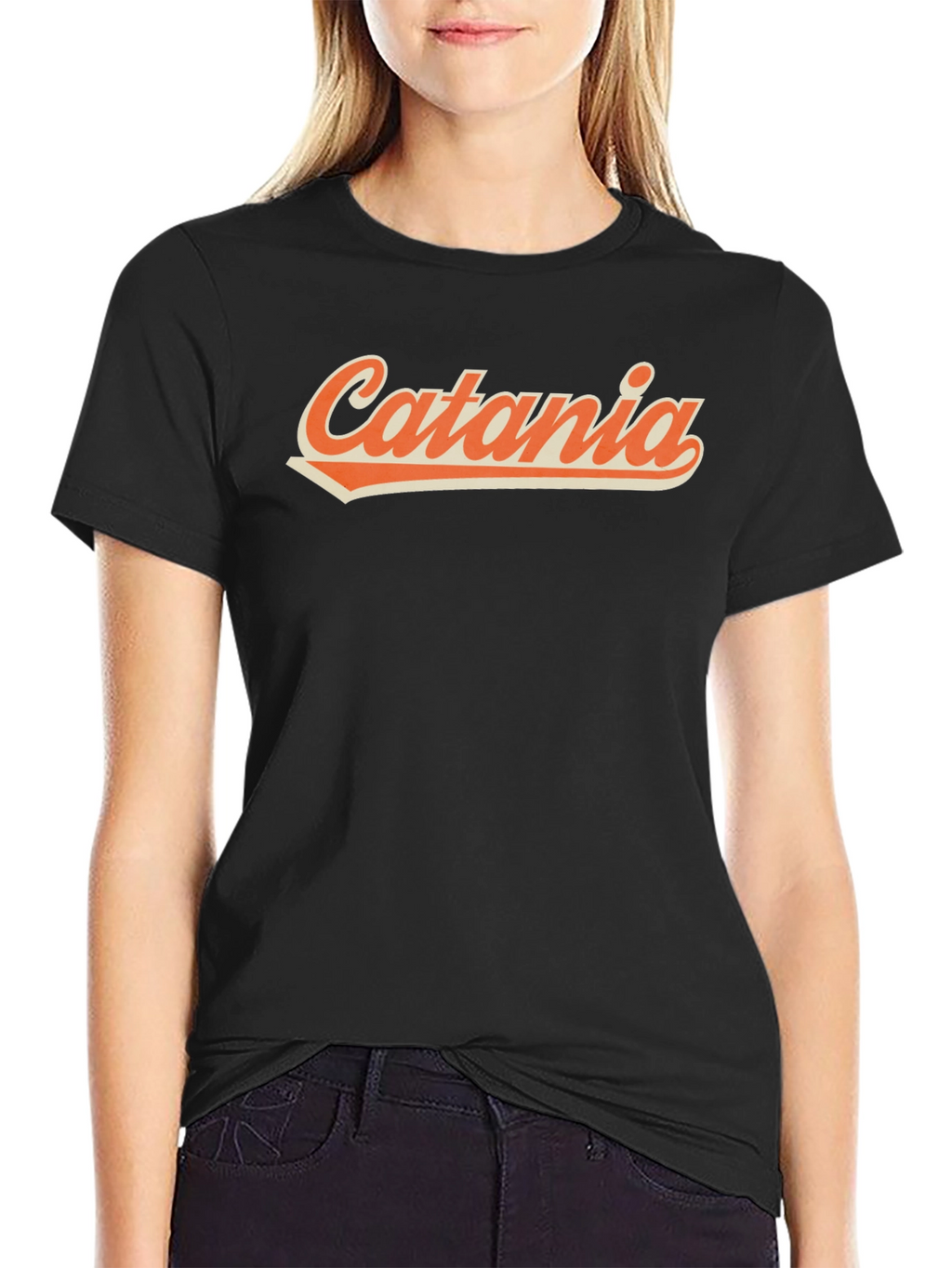 Catania Retro Style Graphic T-Shirt