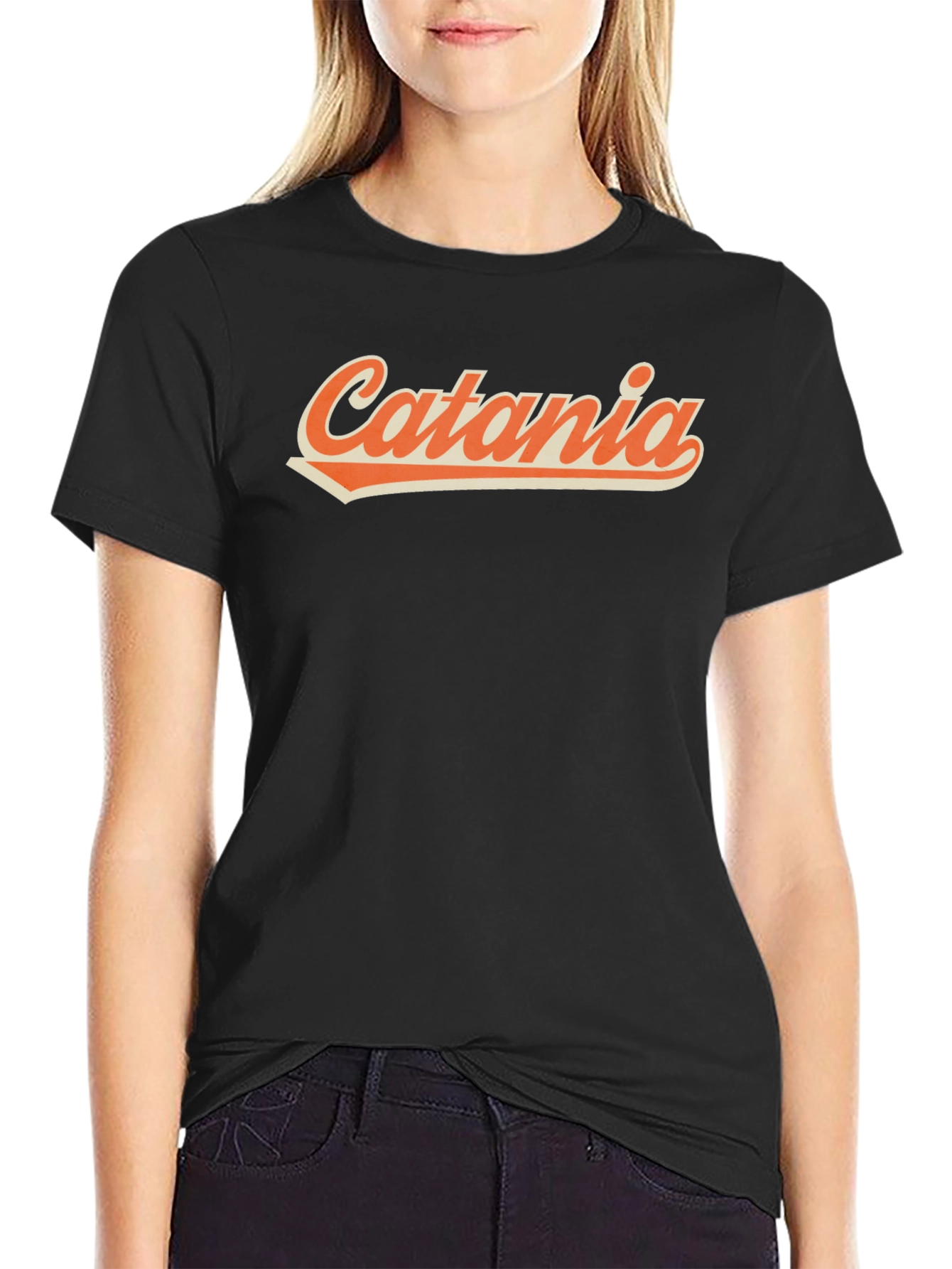 Catania Retro Style Graphic T-Shirt