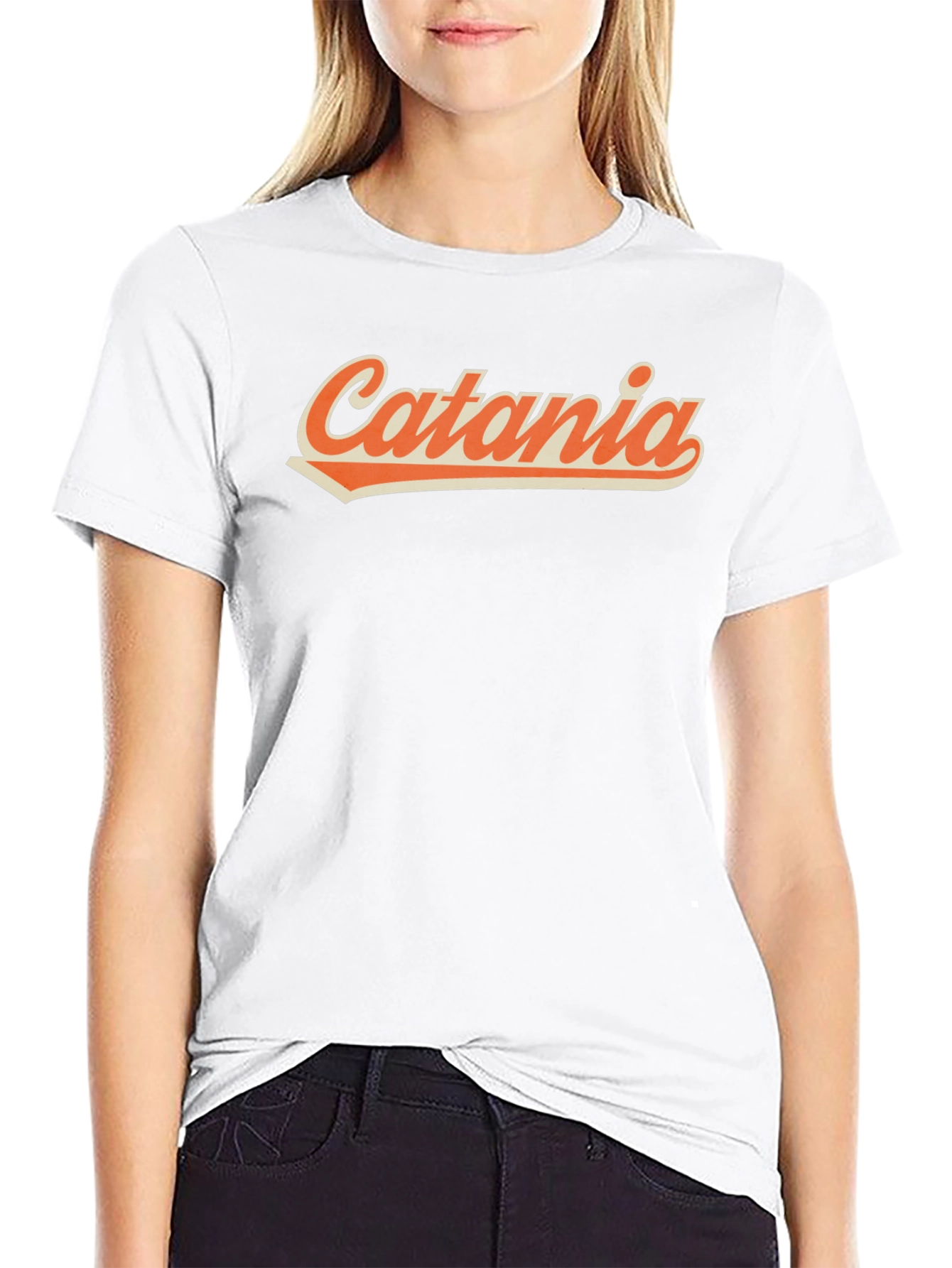 Catania Retro Style Graphic T-Shirt
