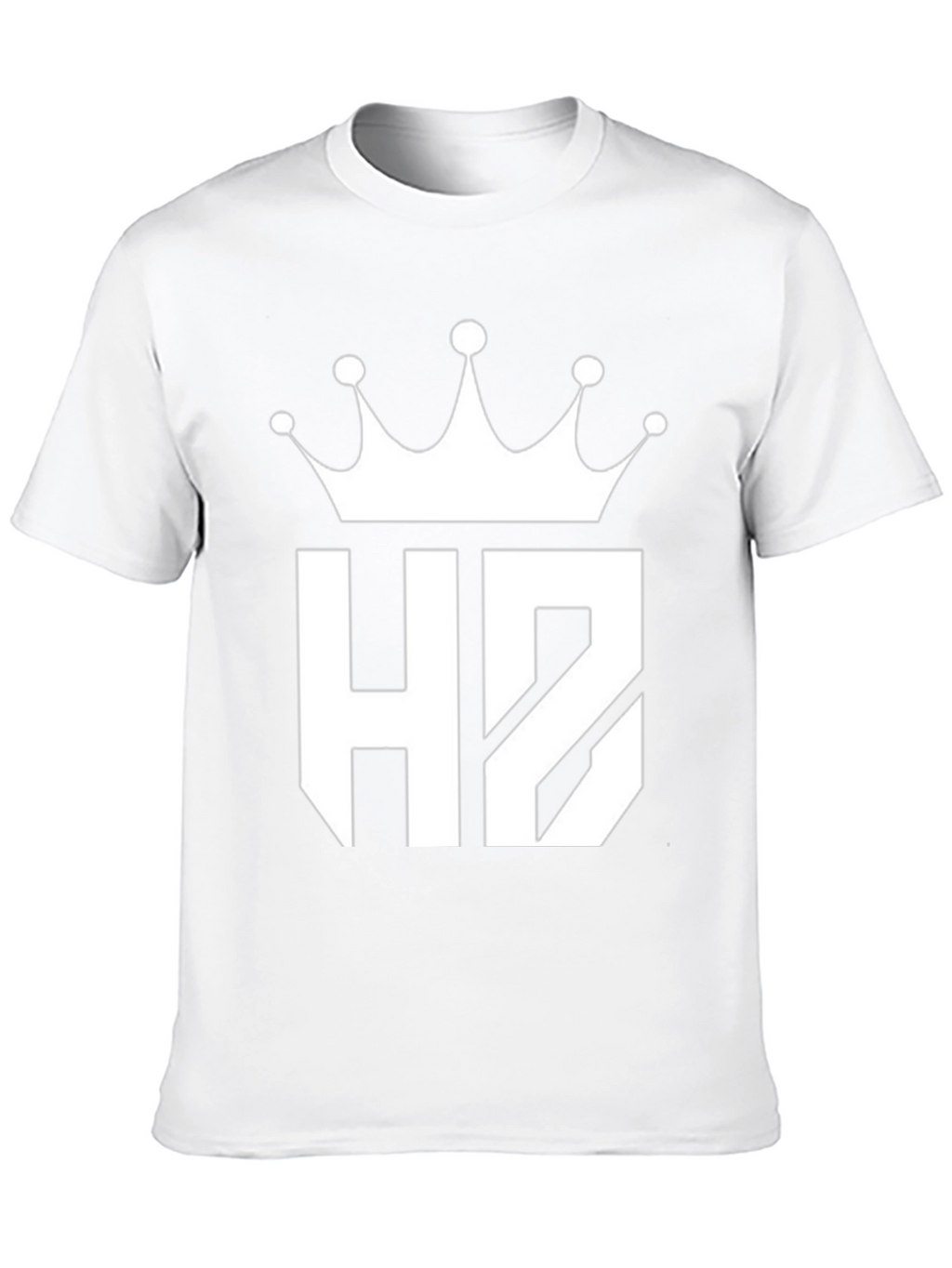 King HZ Black Graphic Tee - Modern Casual Style