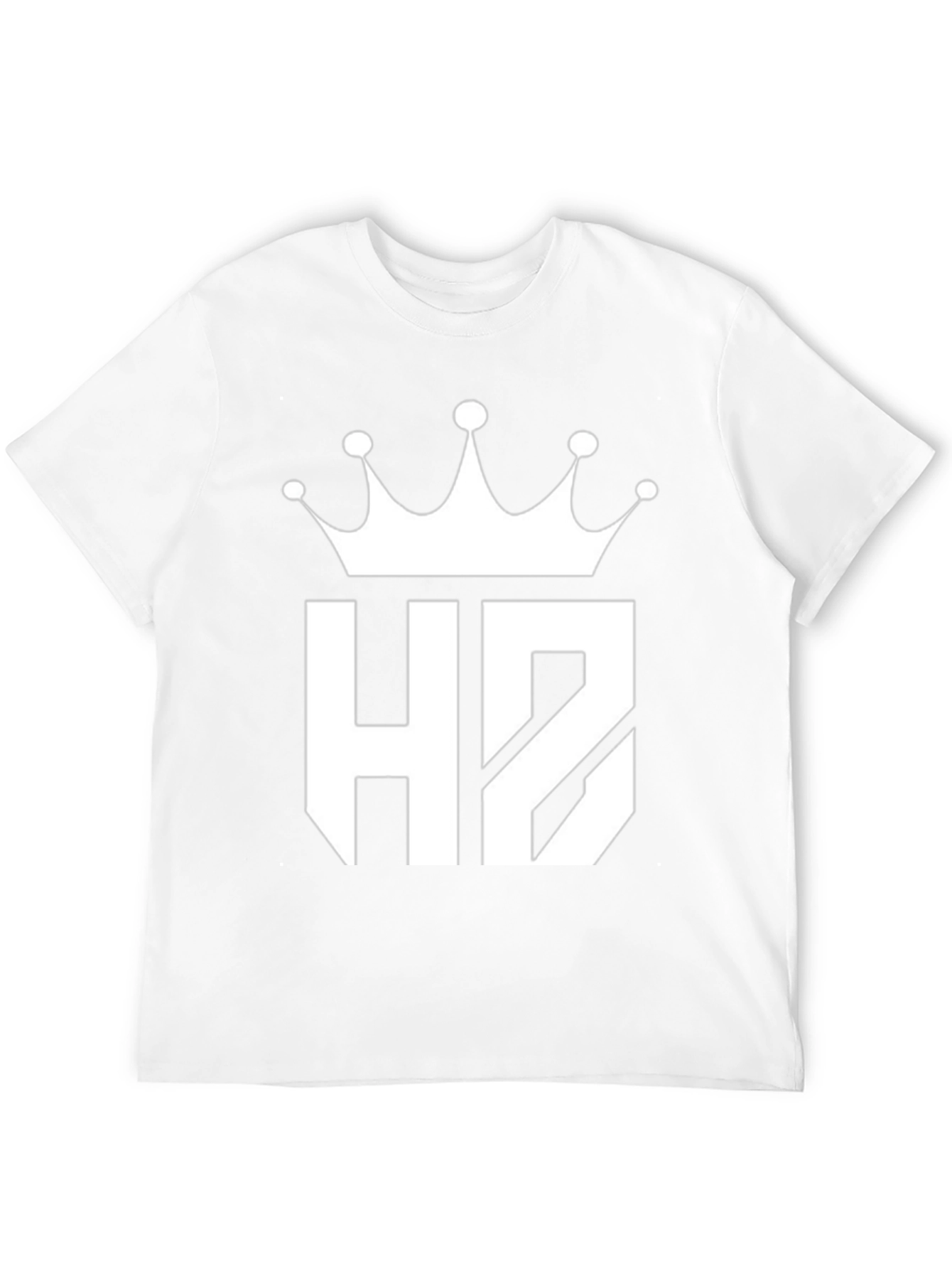 King HZ Black Graphic Tee - Modern Casual Style