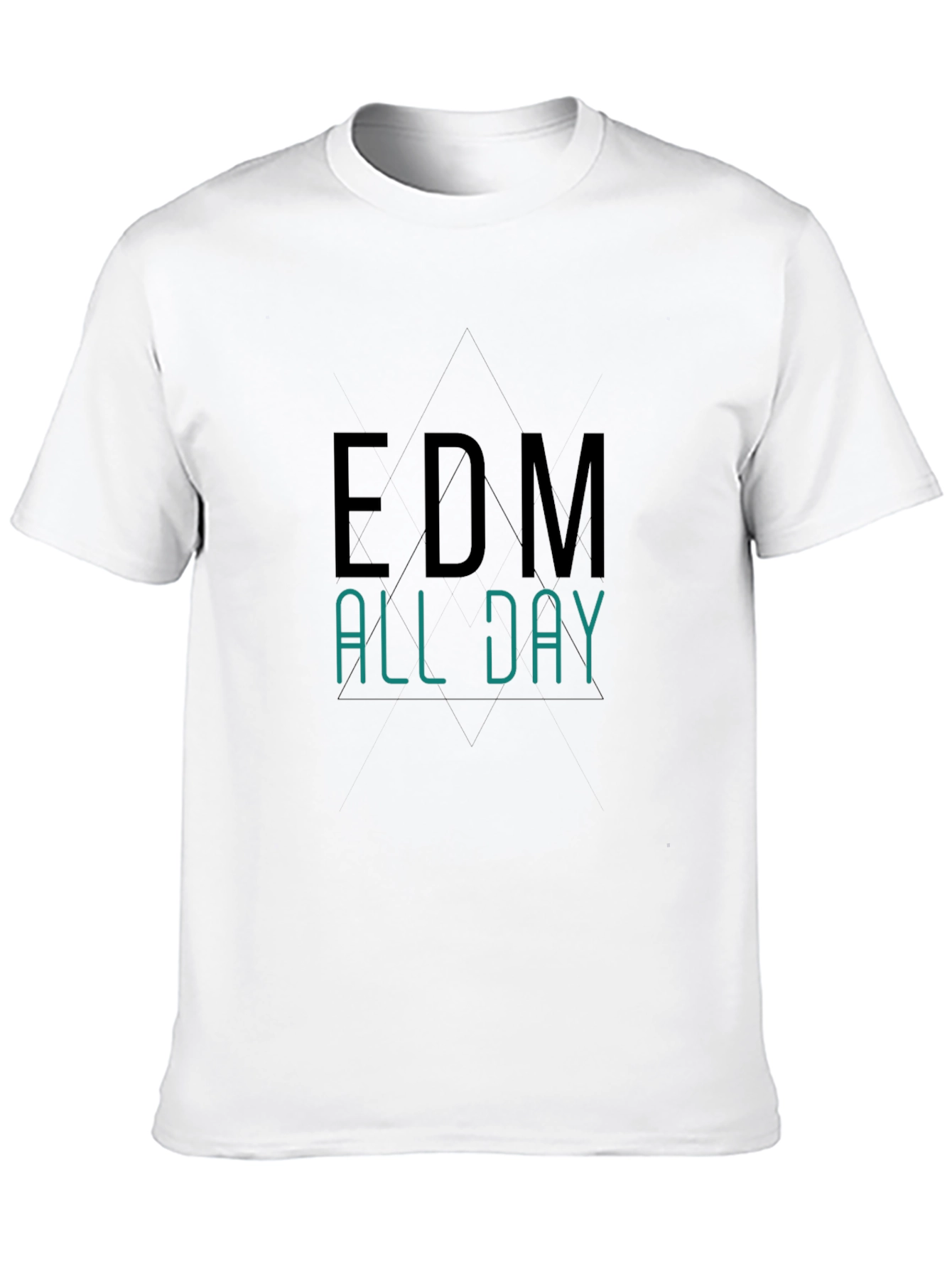 EDM All Day Black T-Shirt