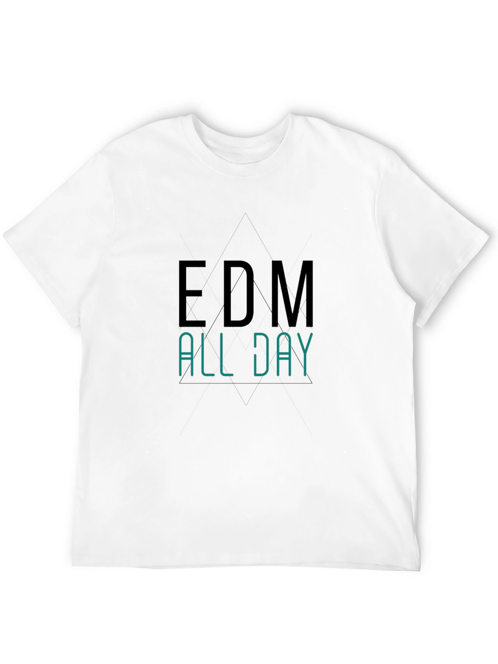EDM All Day Black T-Shirt