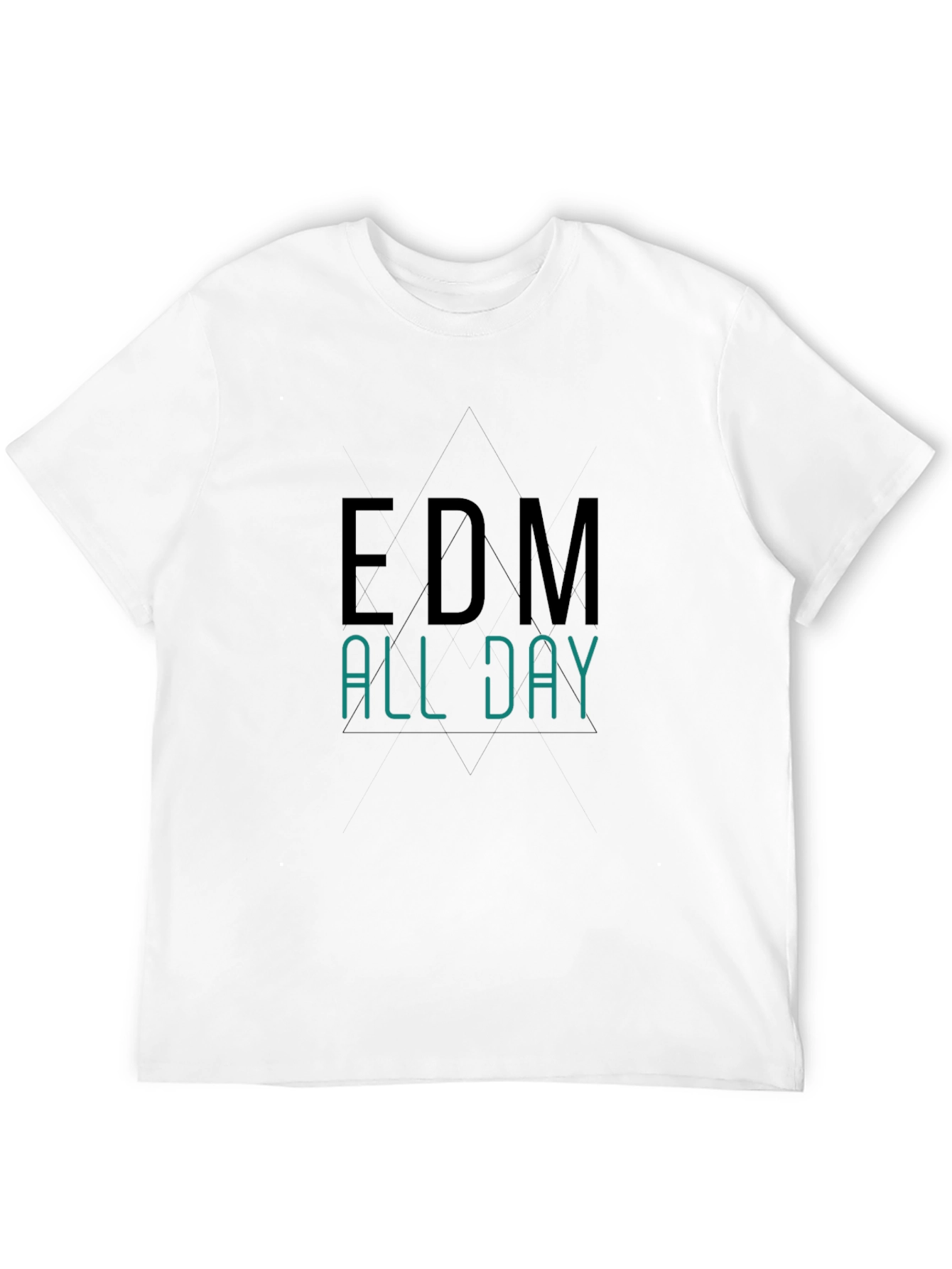 EDM All Day Black T-Shirt