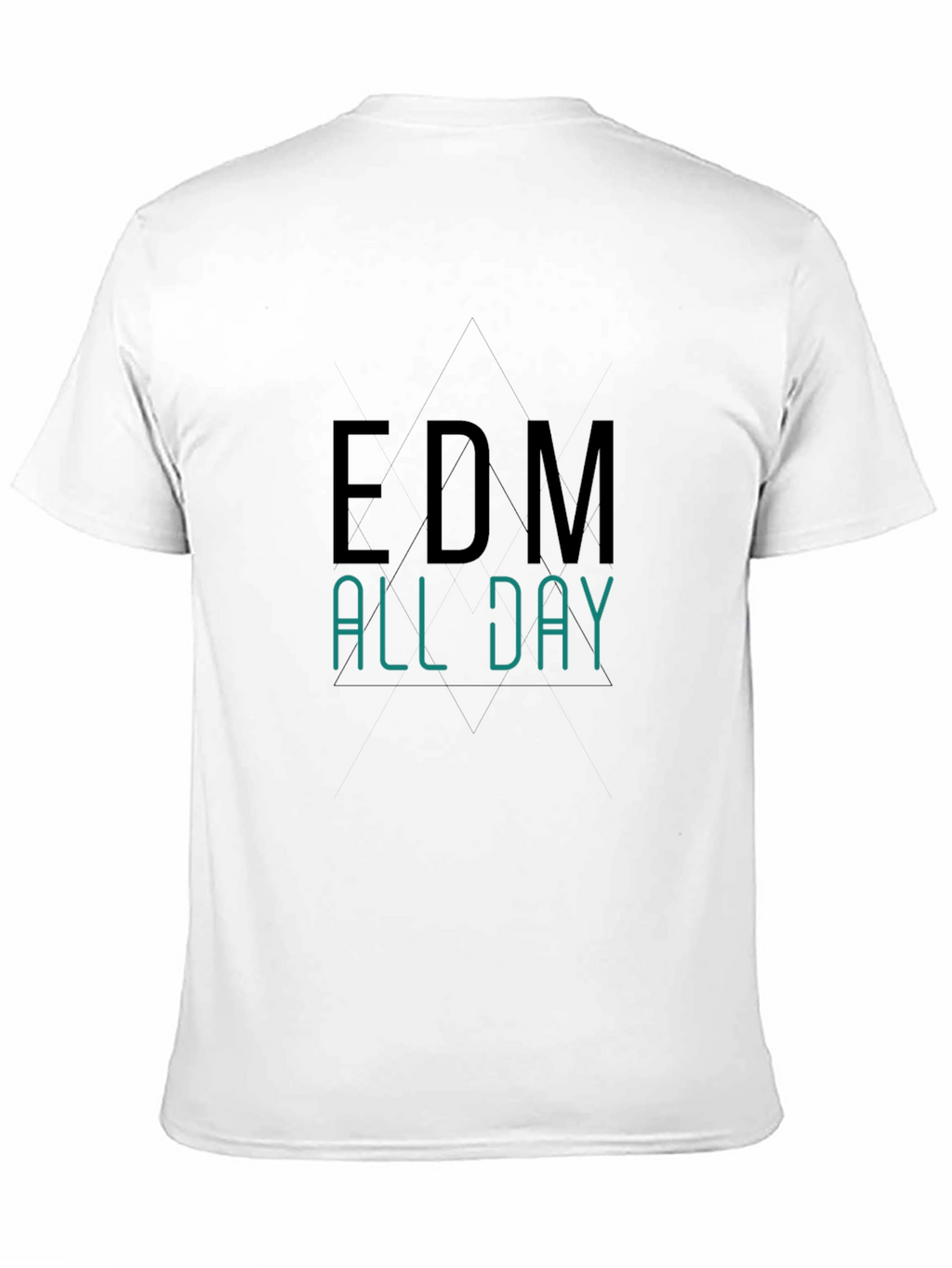 EDM All Day Black T-Shirt