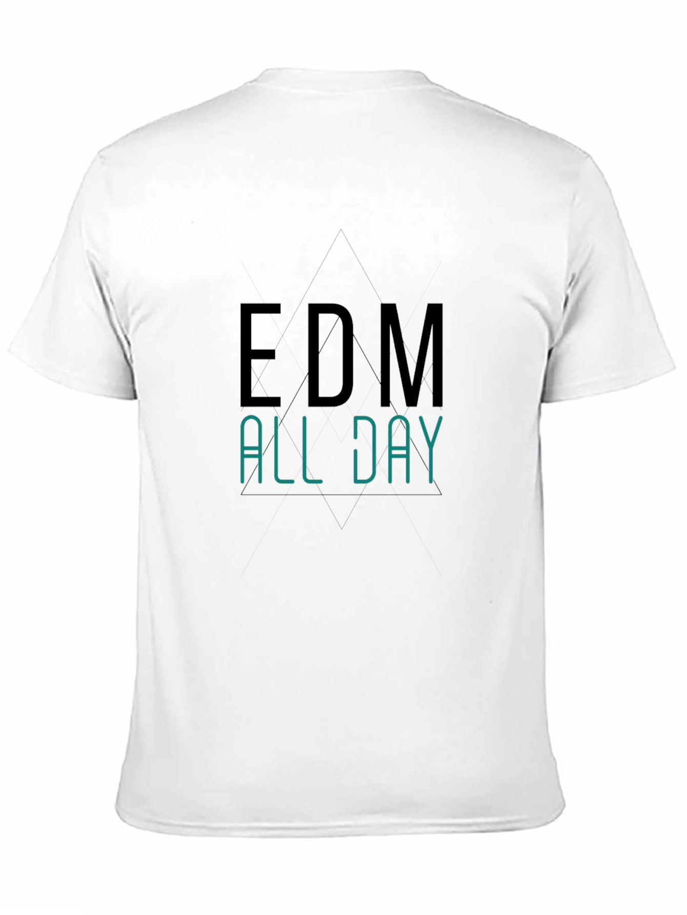EDM All Day Black T-Shirt