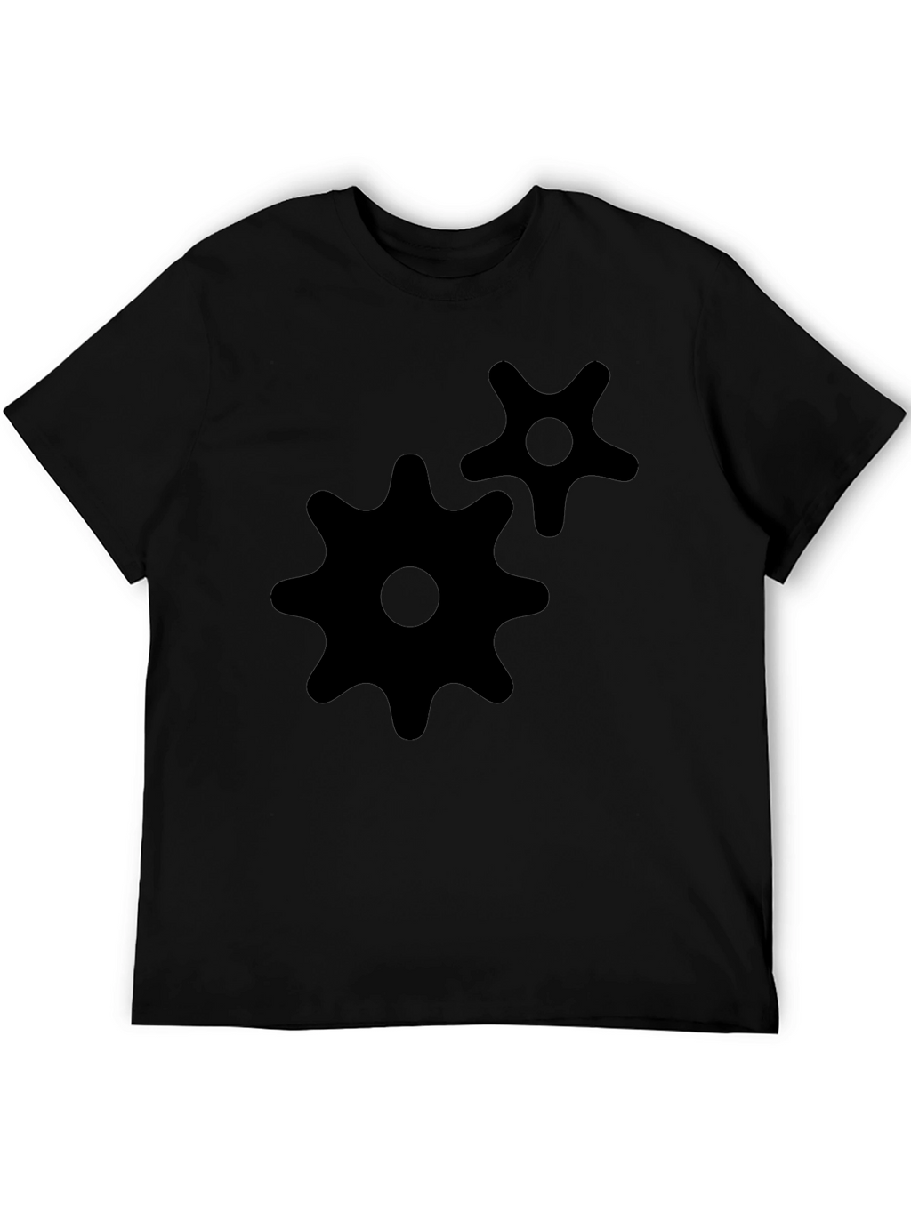 Gear Graphic Black T-Shirt