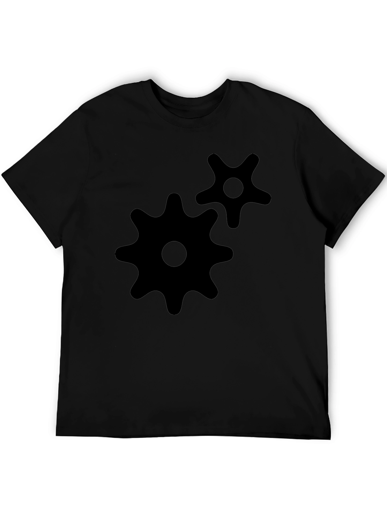 Gear Graphic Black T-Shirt