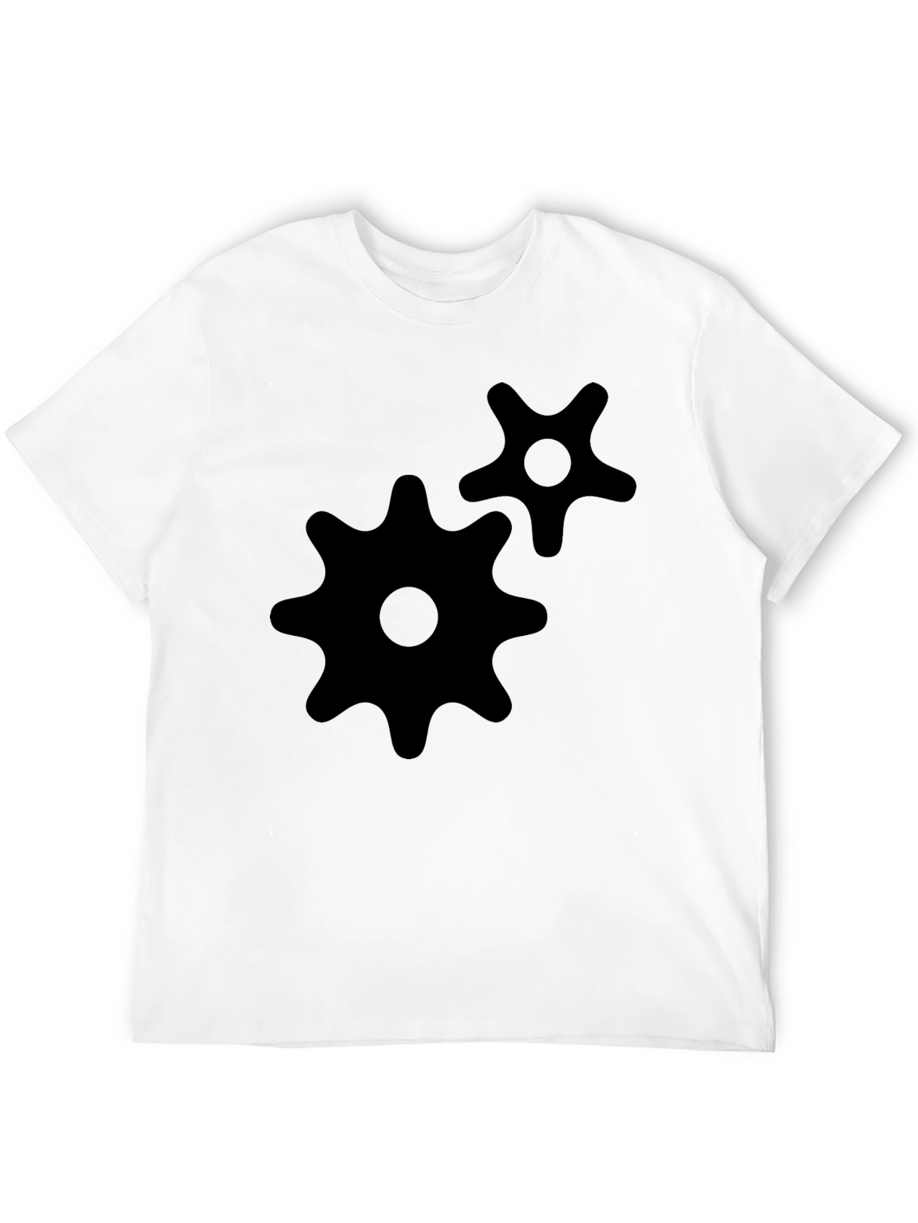 Gear Graphic Black T-Shirt