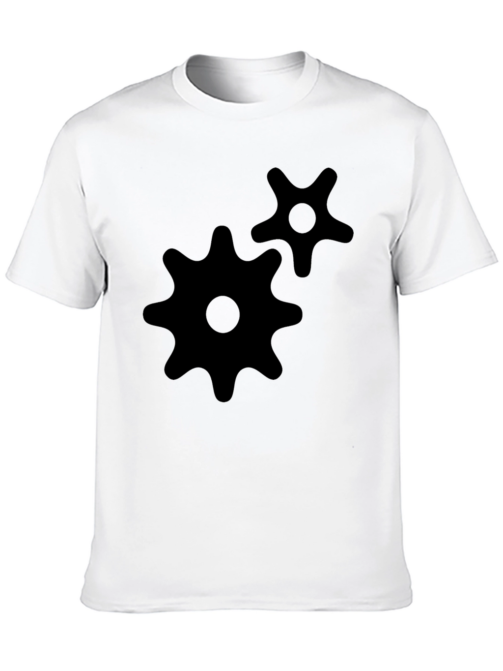 Gear Graphic Black T-Shirt