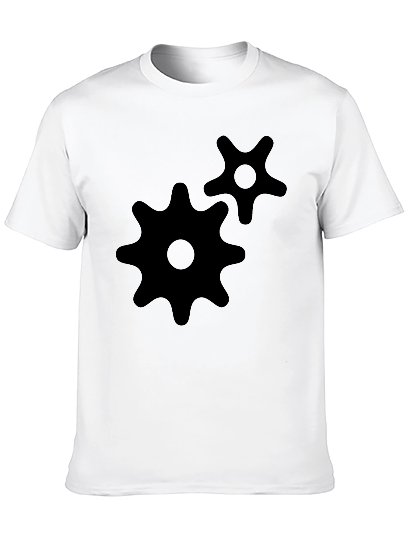 Gear Graphic Black T-Shirt