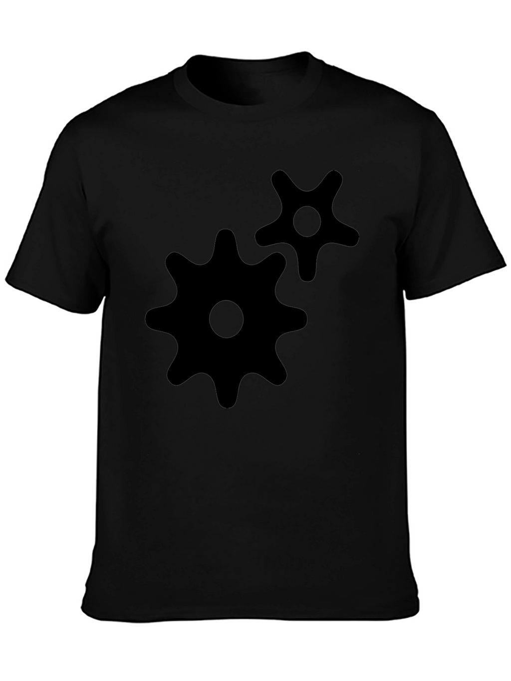 Gear Graphic Black T-Shirt