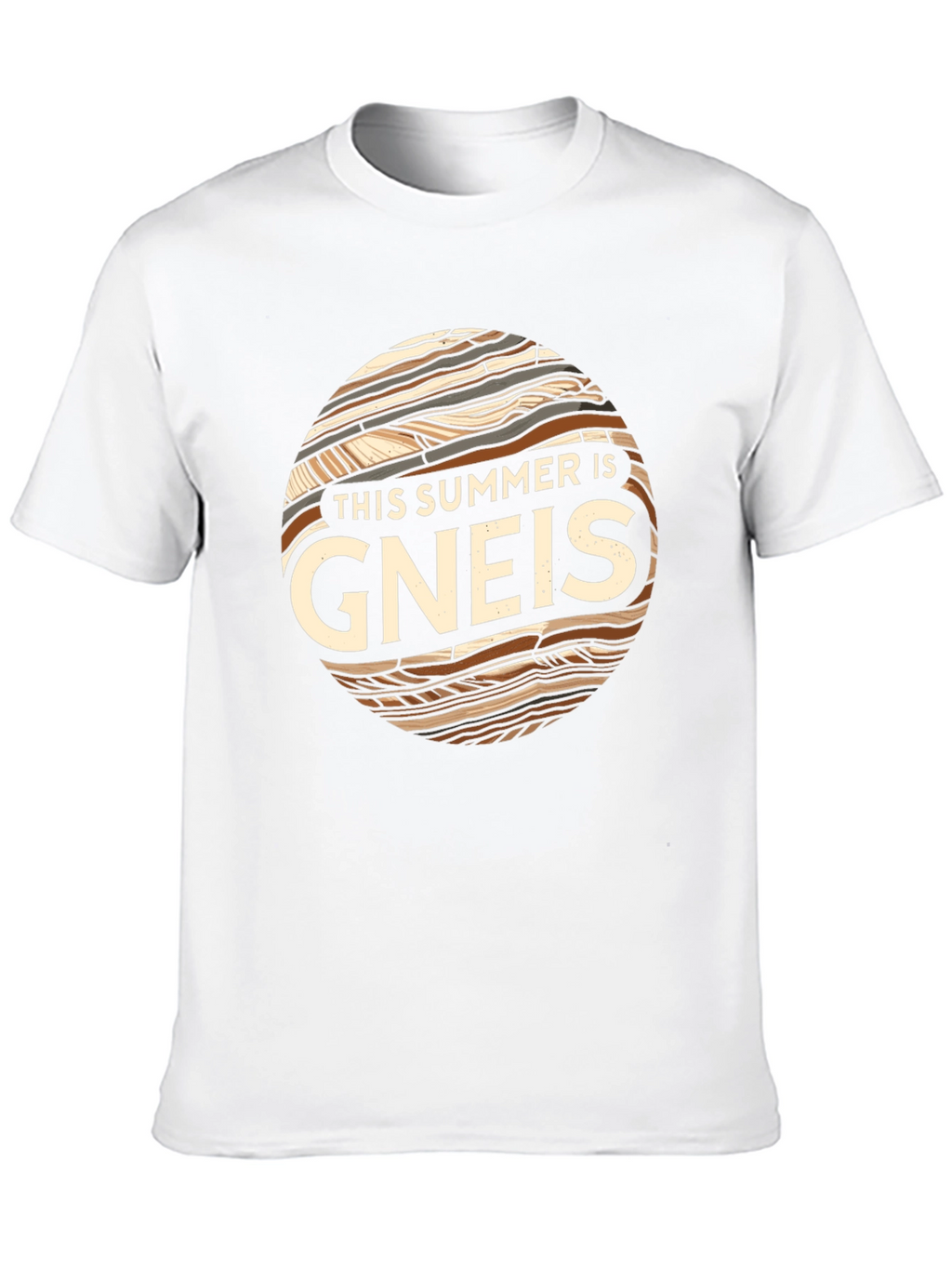 This Summer Is Gneiss Funny Geology T-Shirt