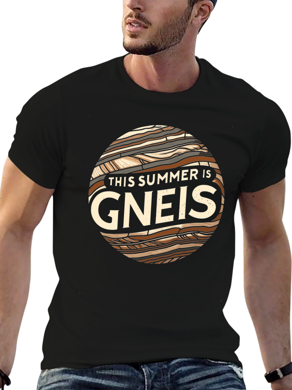 This Summer Is Gneiss Funny Geology T-Shirt