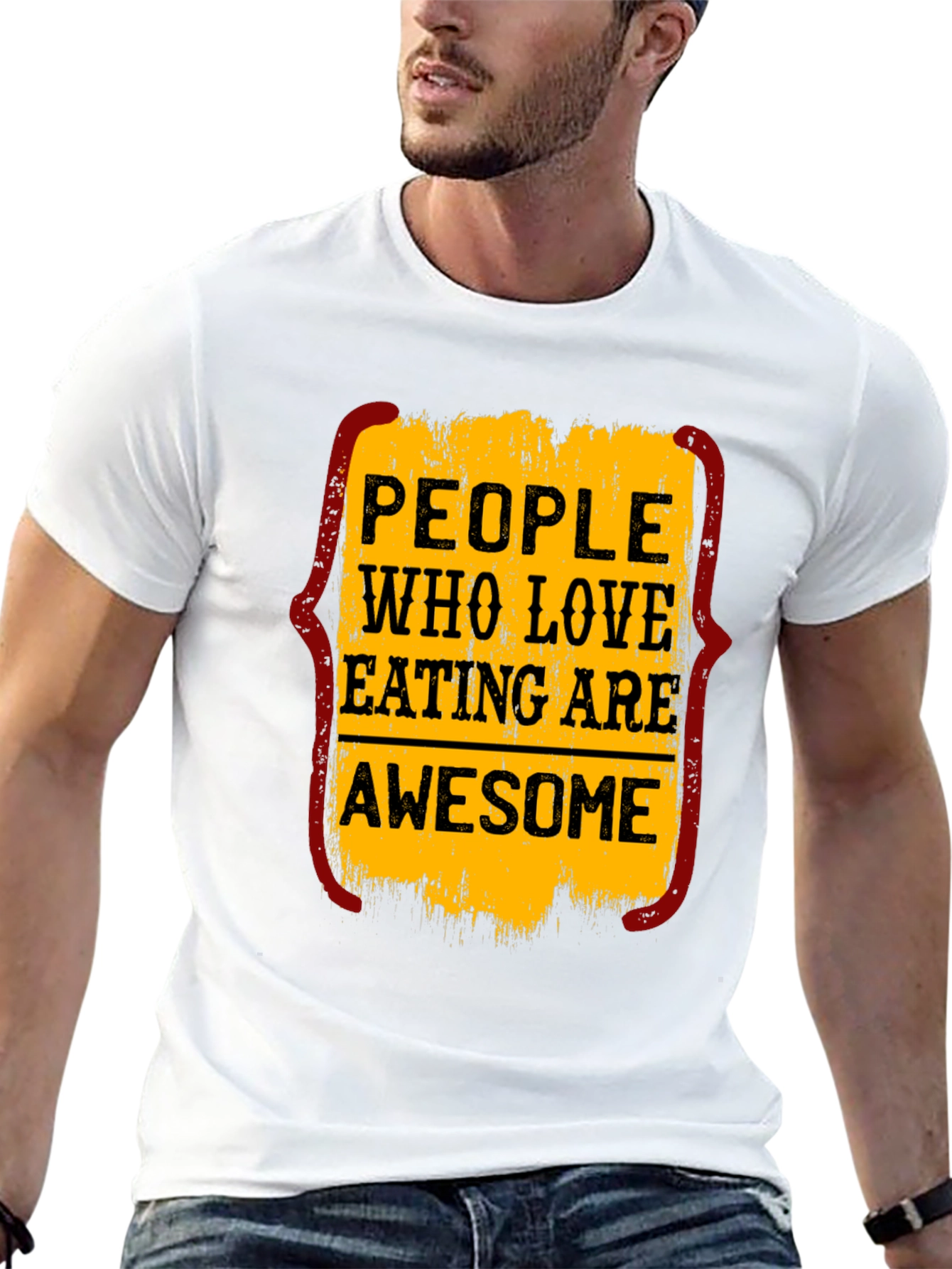 People Who Love Eating Are Awesome T-Shirt