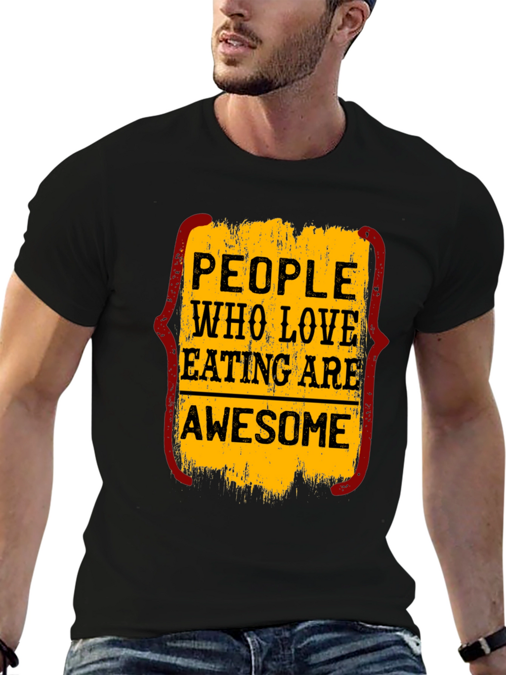 People Who Love Eating Are Awesome T-Shirt