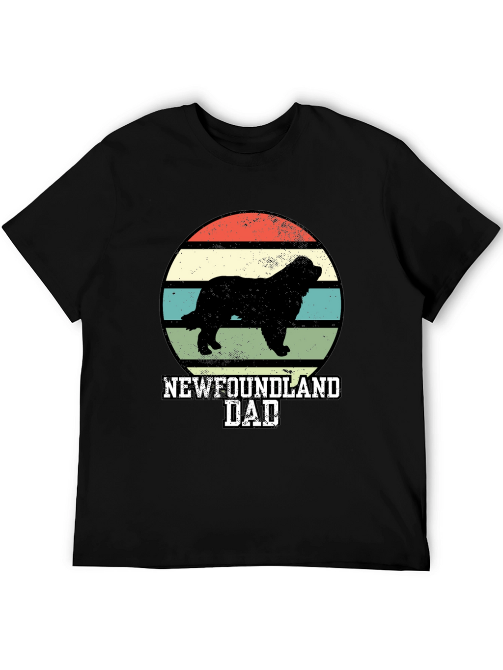 Newfoundland Dad Retro T-Shirt