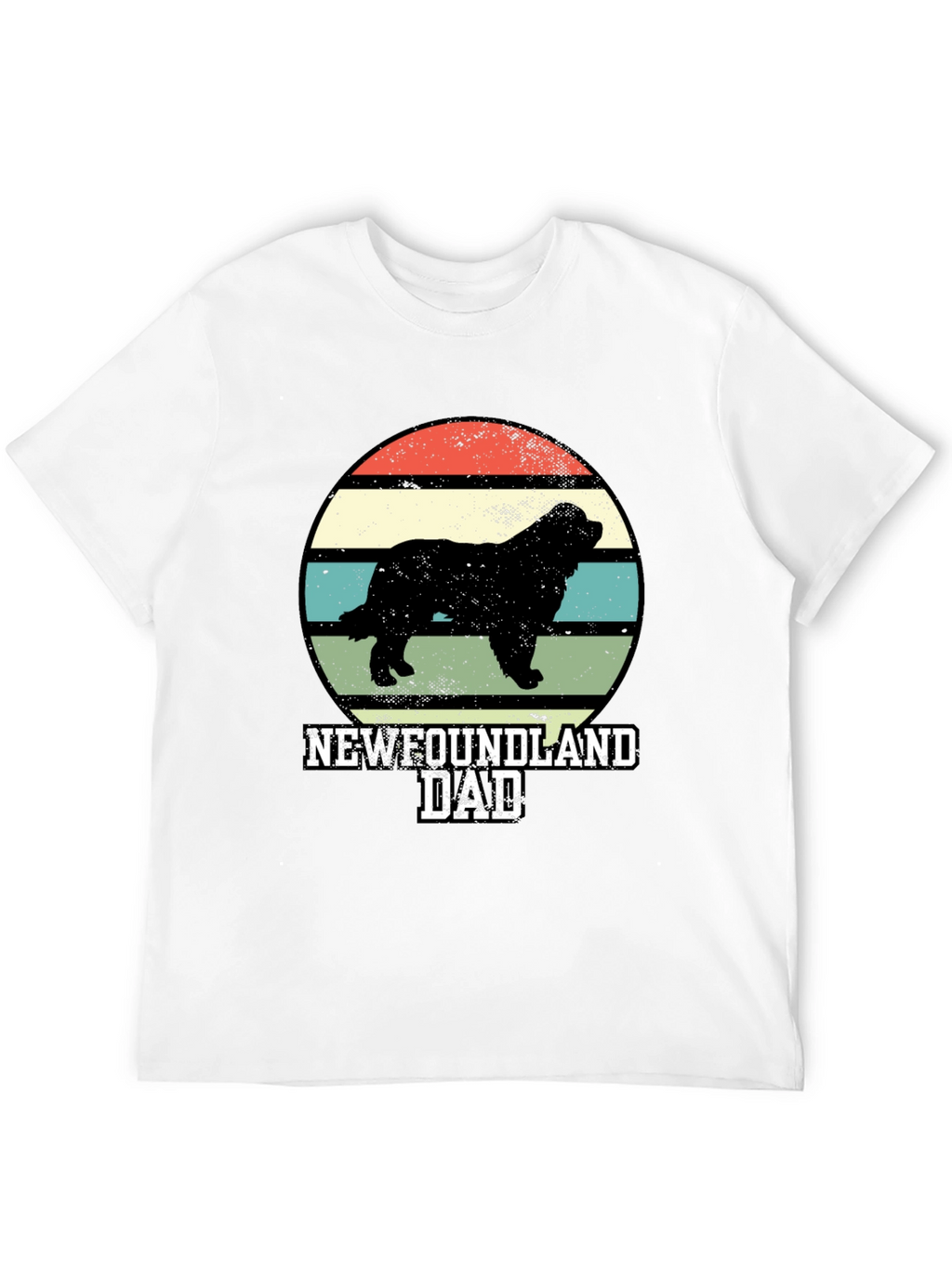 Newfoundland Dad Retro T-Shirt
