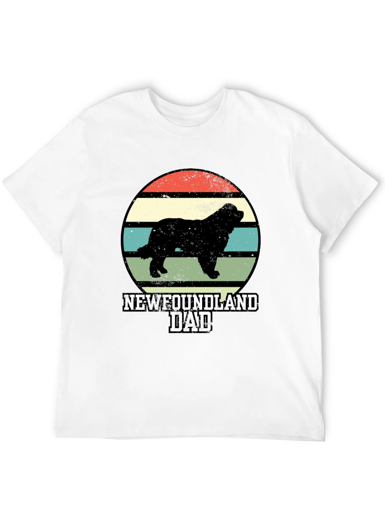 Newfoundland Dad Retro T-Shirt