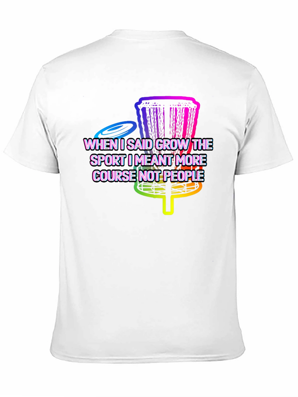 Grow The Sport Disc Golf T-Shirt