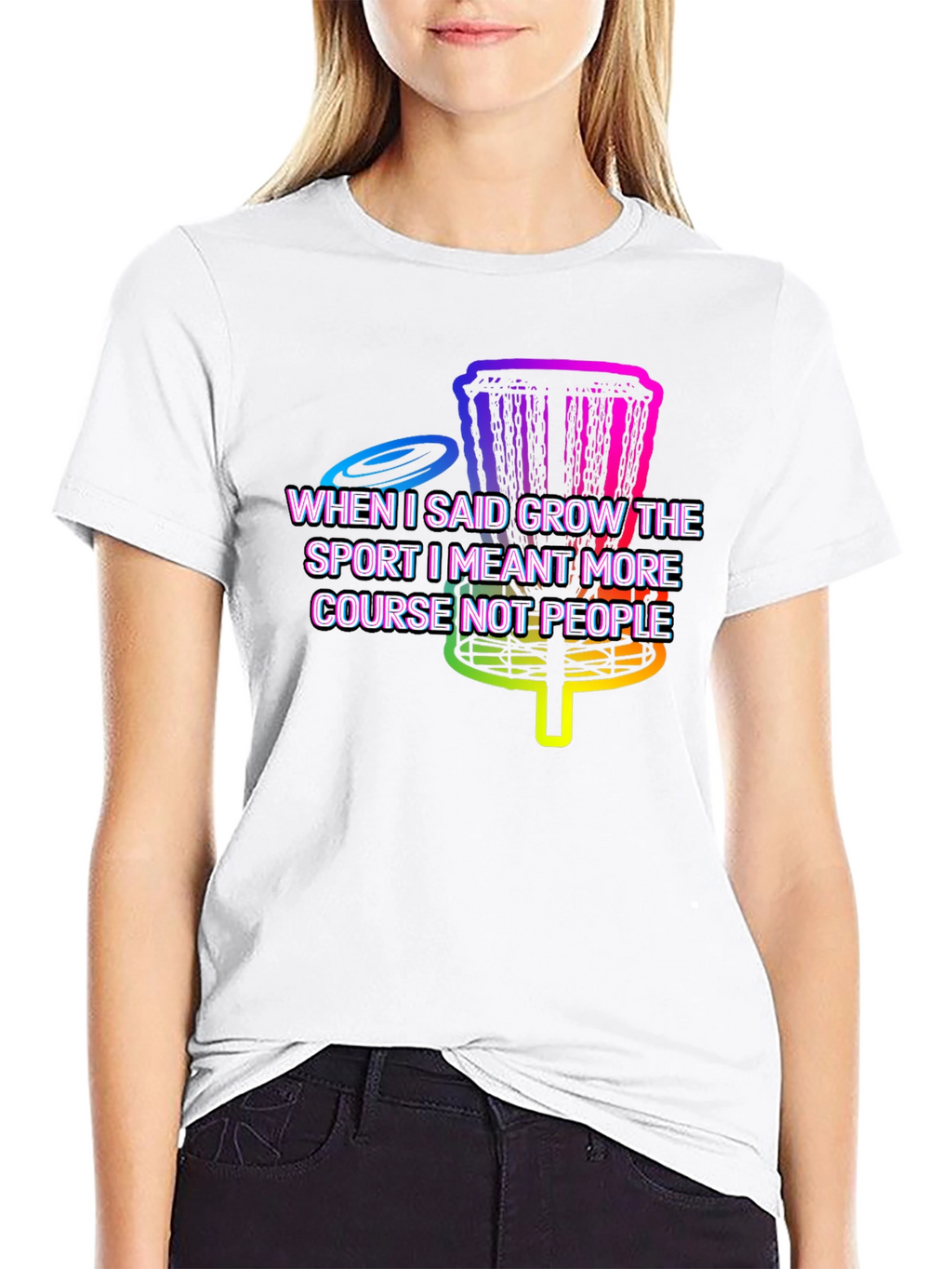 Grow The Sport Disc Golf T-Shirt