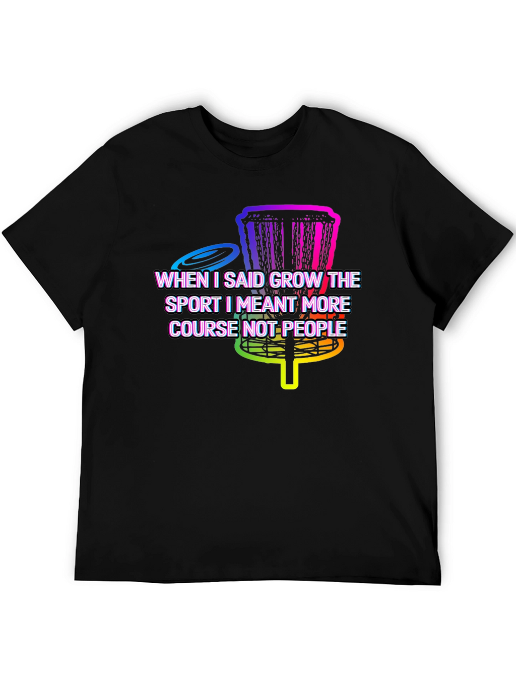 Grow The Sport Disc Golf T-Shirt