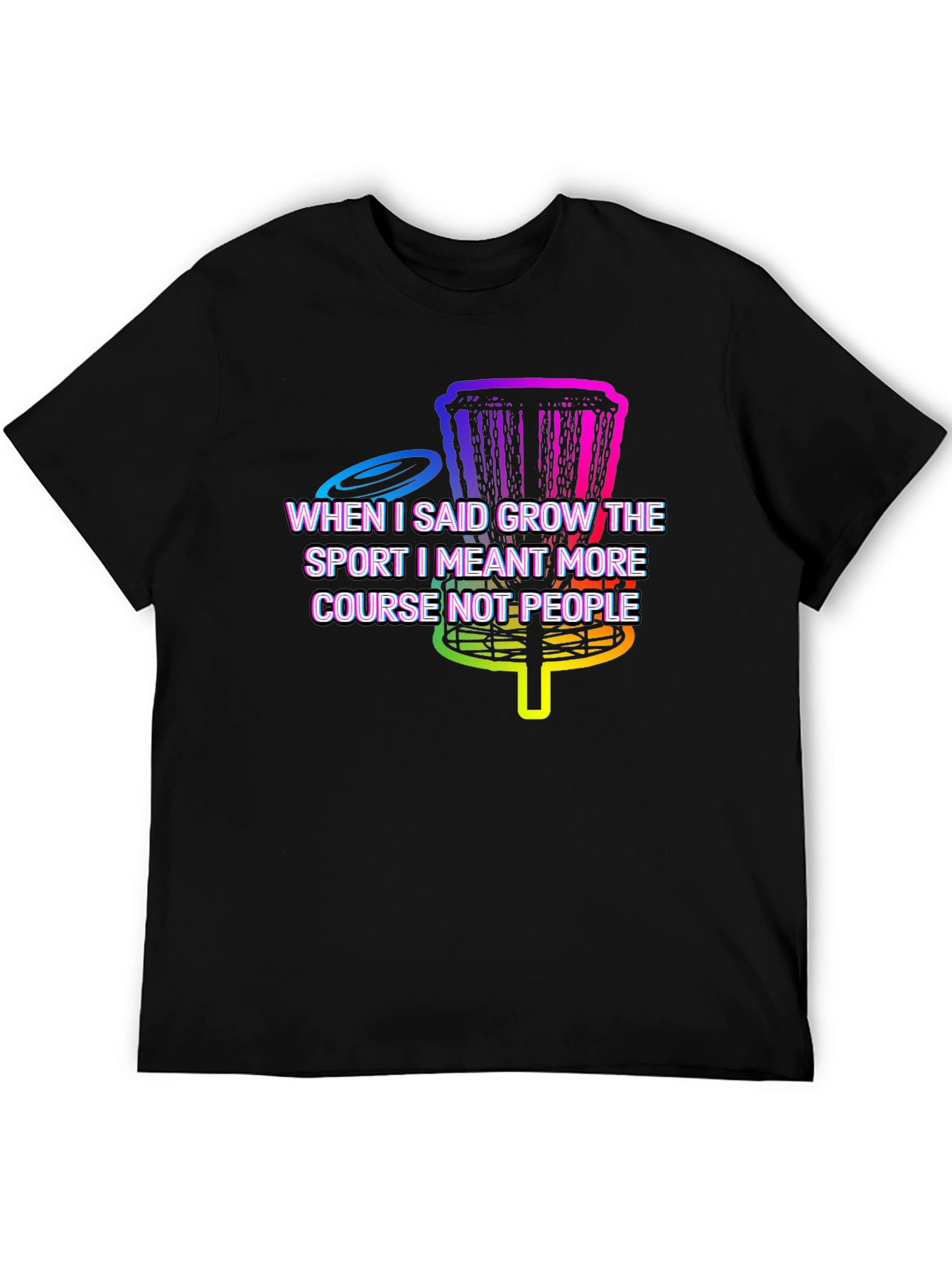 Grow The Sport Disc Golf T-Shirt