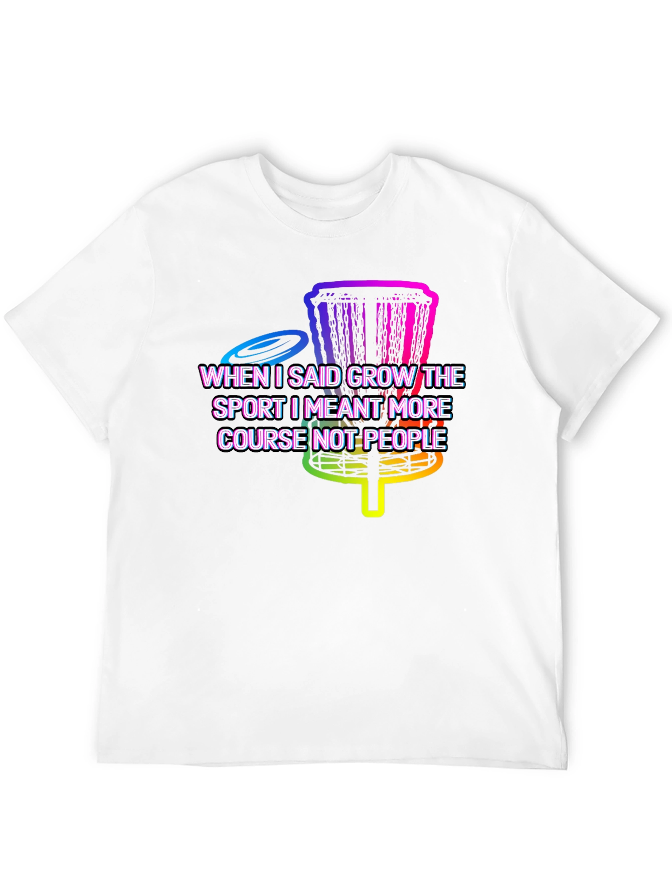 Grow The Sport Disc Golf T-Shirt