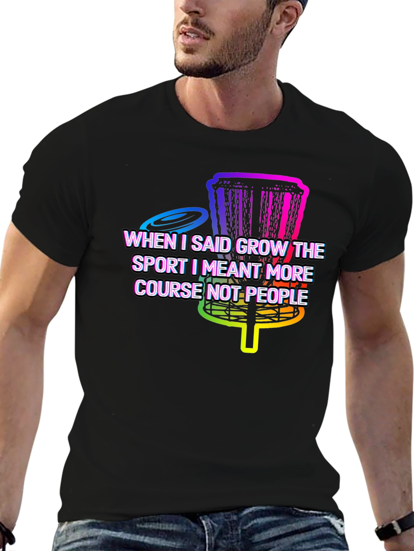 Grow The Sport Disc Golf T-Shirt