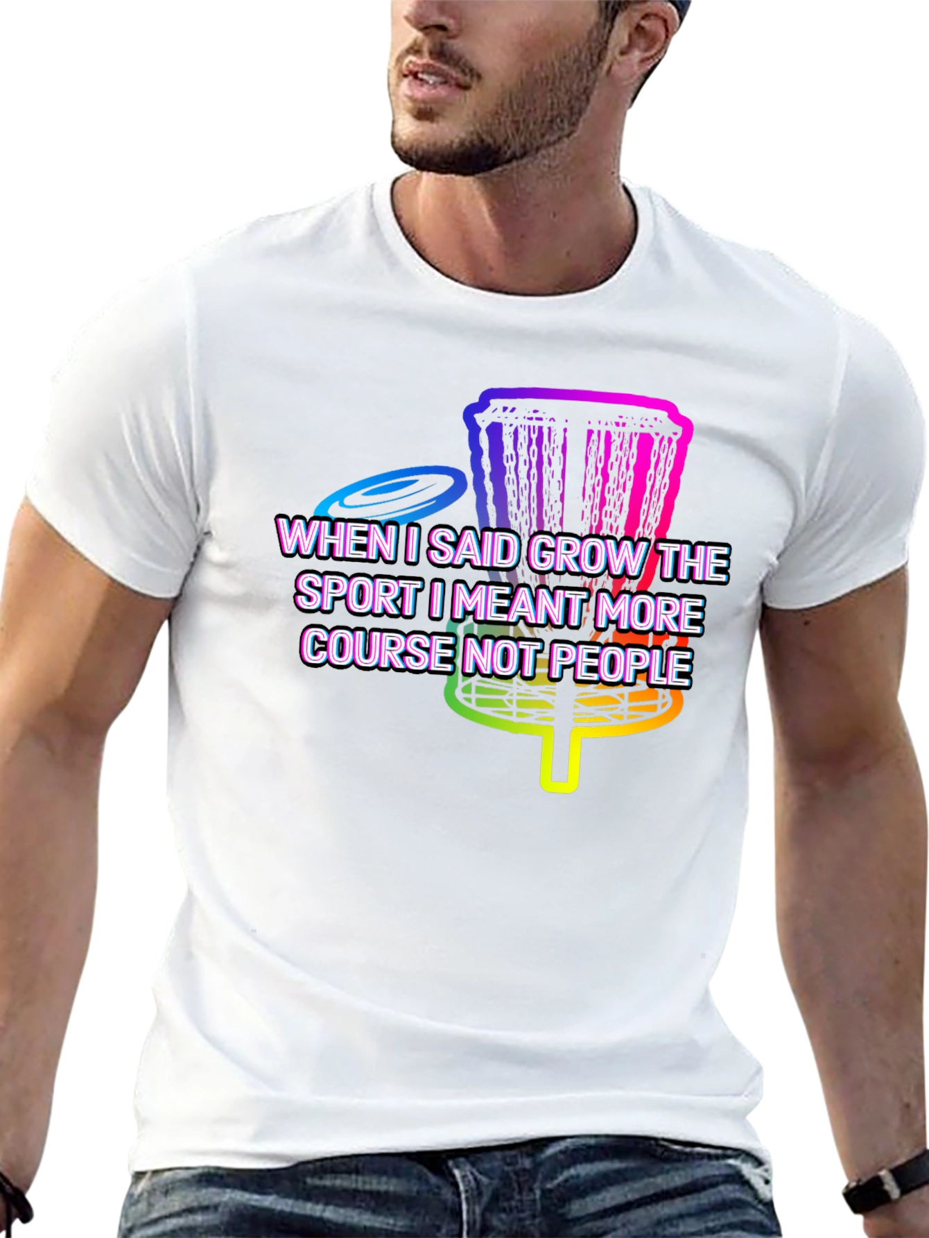 Grow The Sport Disc Golf T-Shirt