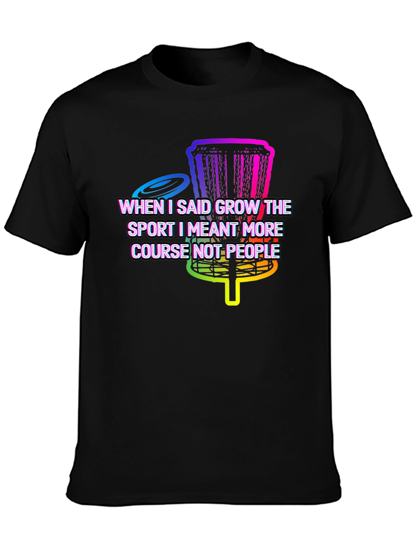 Grow The Sport Disc Golf T-Shirt
