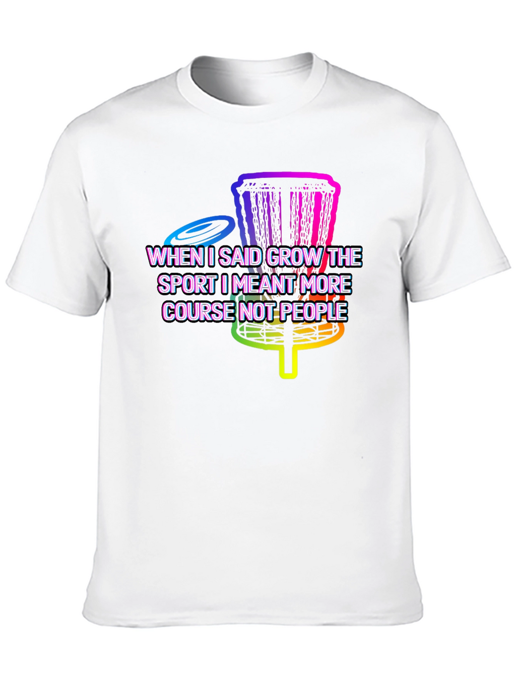 Grow The Sport Disc Golf T-Shirt