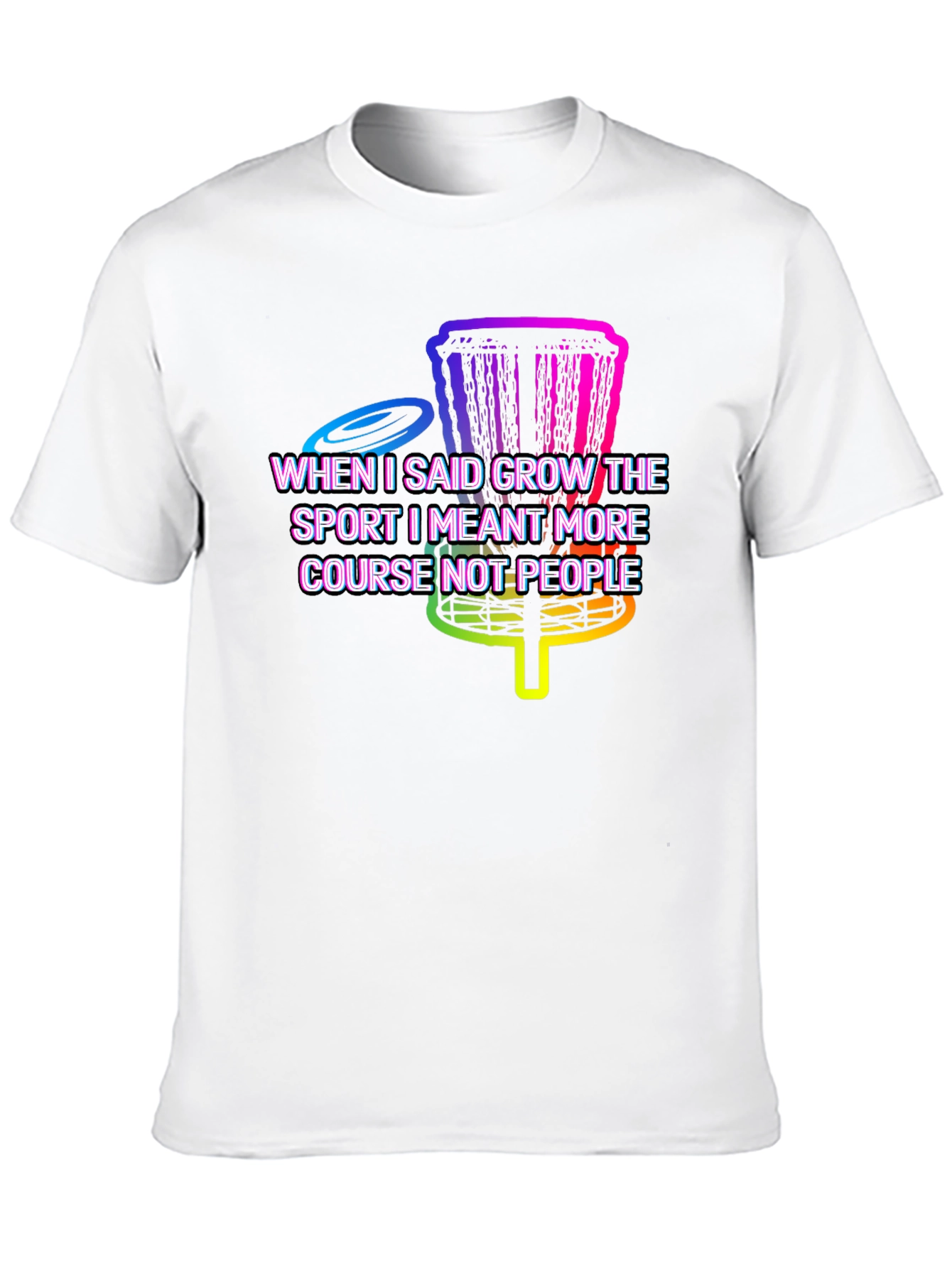 Grow The Sport Disc Golf T-Shirt